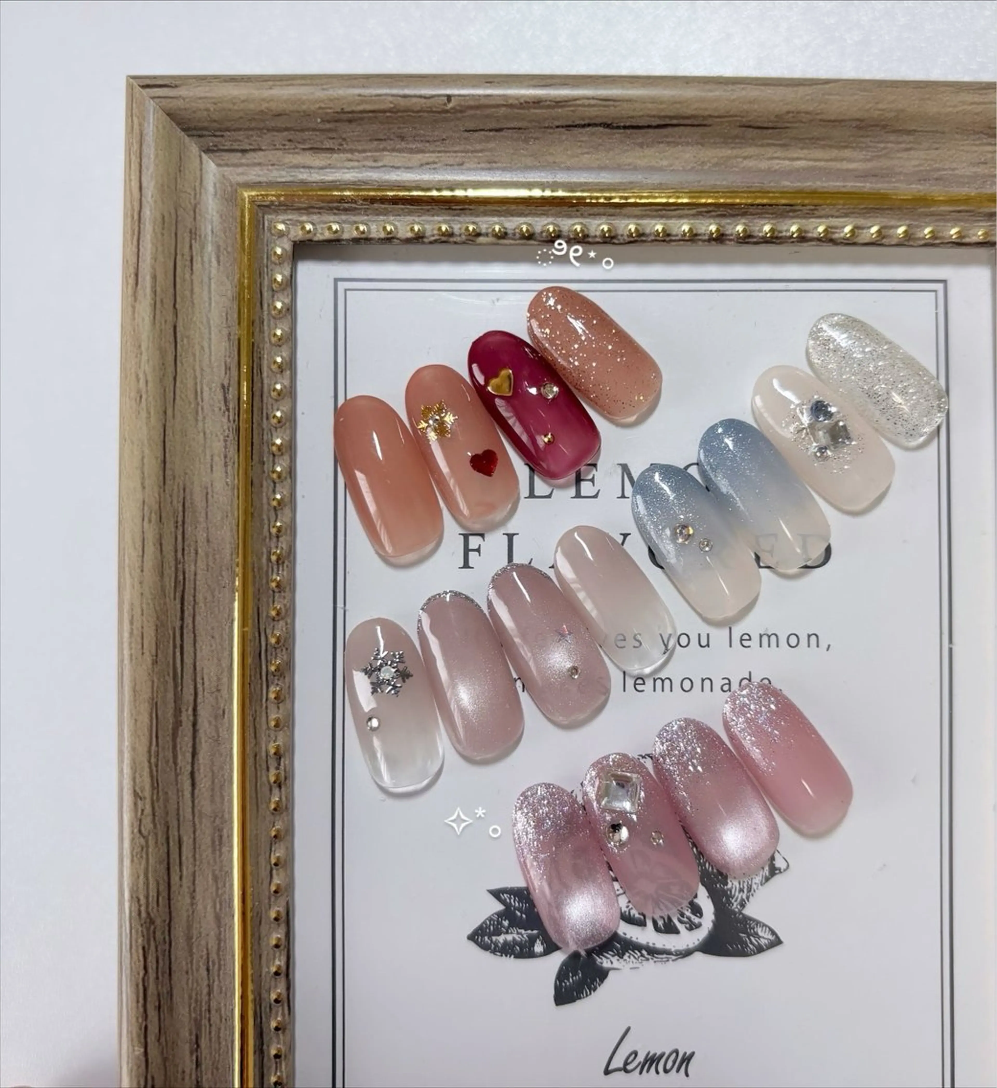 ネイル 冬ネイル クリスマス shimmer nailsのネイルデザイン