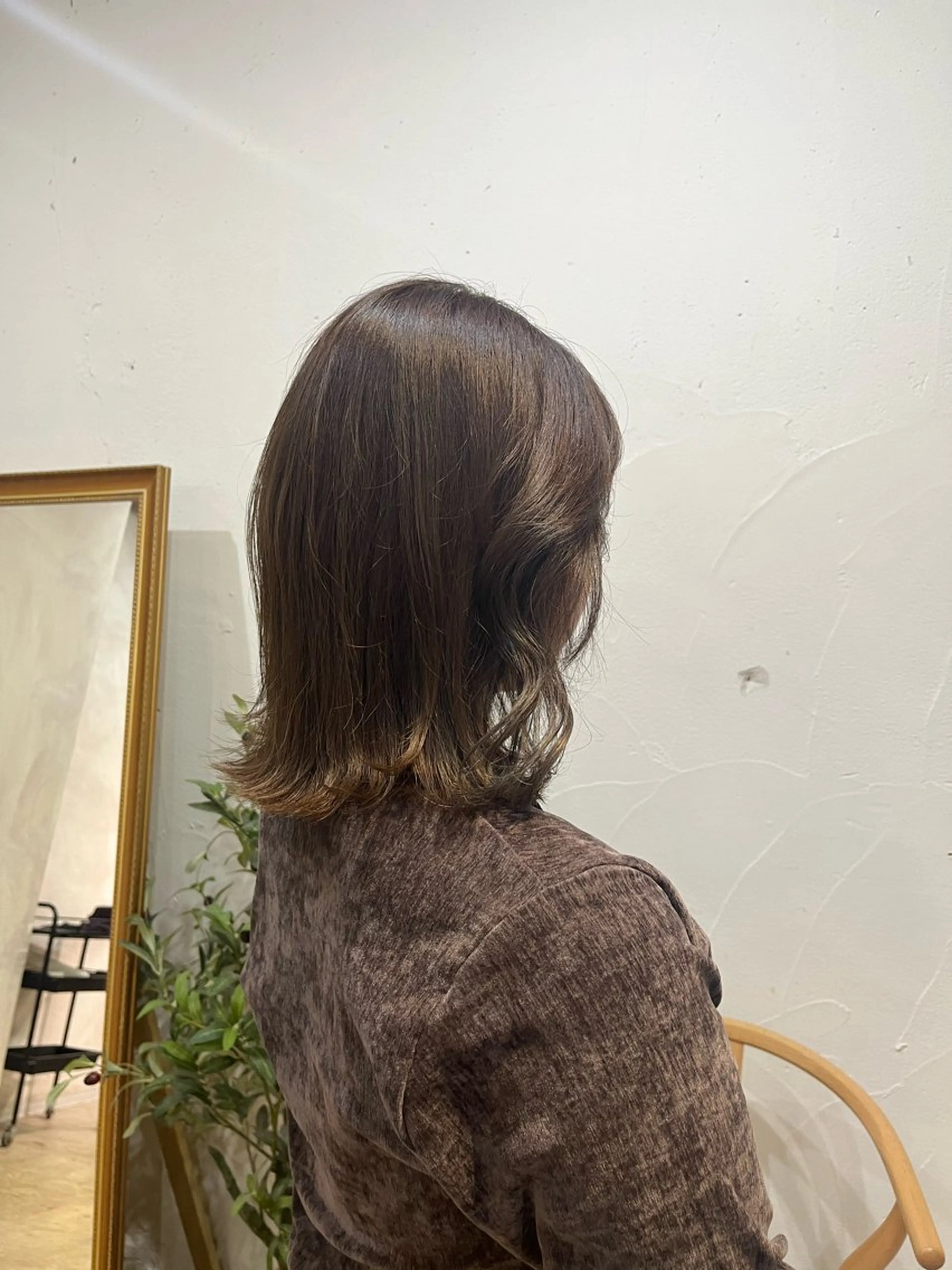 カラー ブリーチ 透明感カラー ブリーチなしカラー ヘアカラー トリートメント モデル満足度100% 🌈　　nagiのヘアスタイル