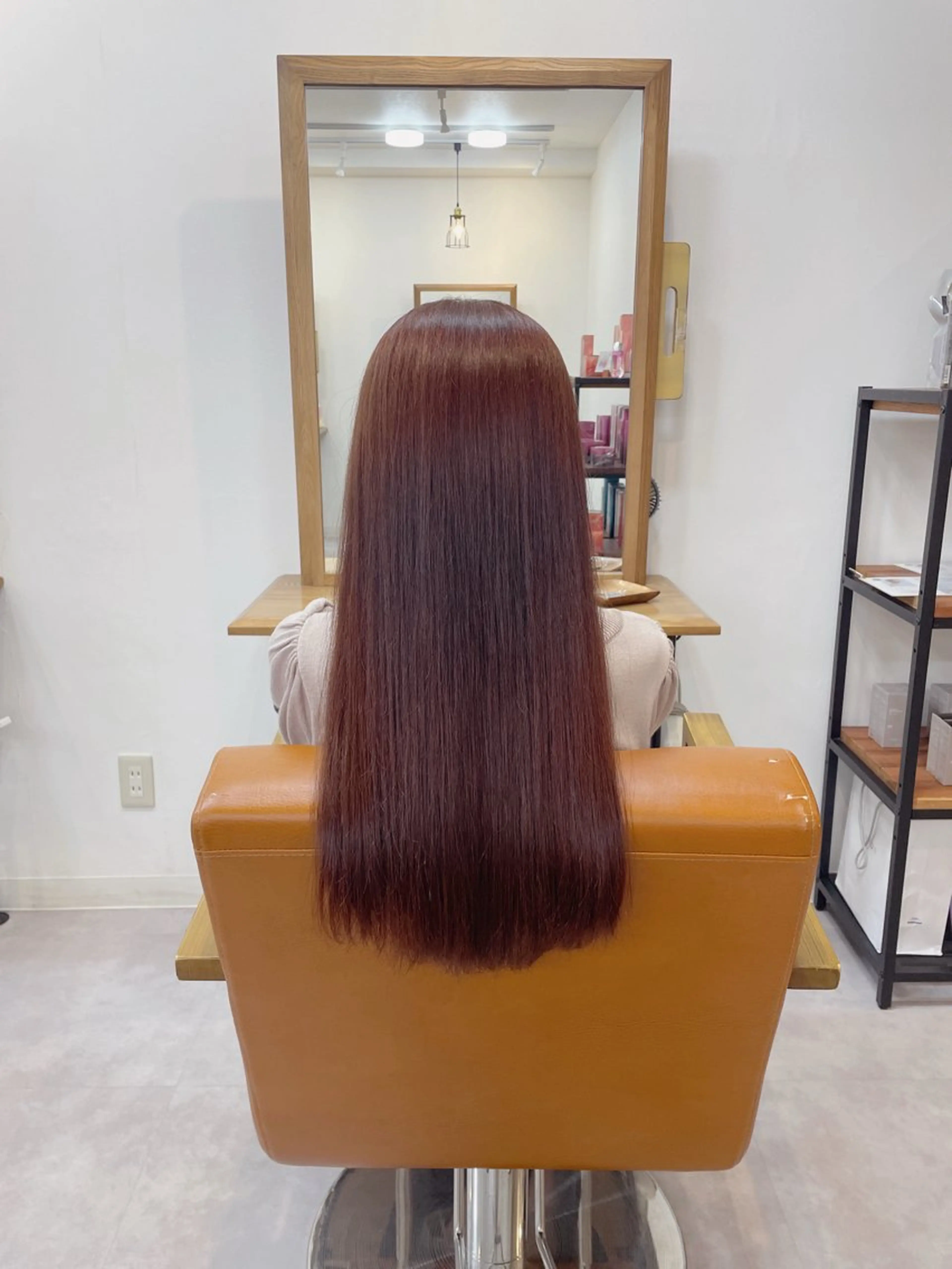 ロング ヘアカラー モデル募集中lore 中村かれんのヘアスタイル