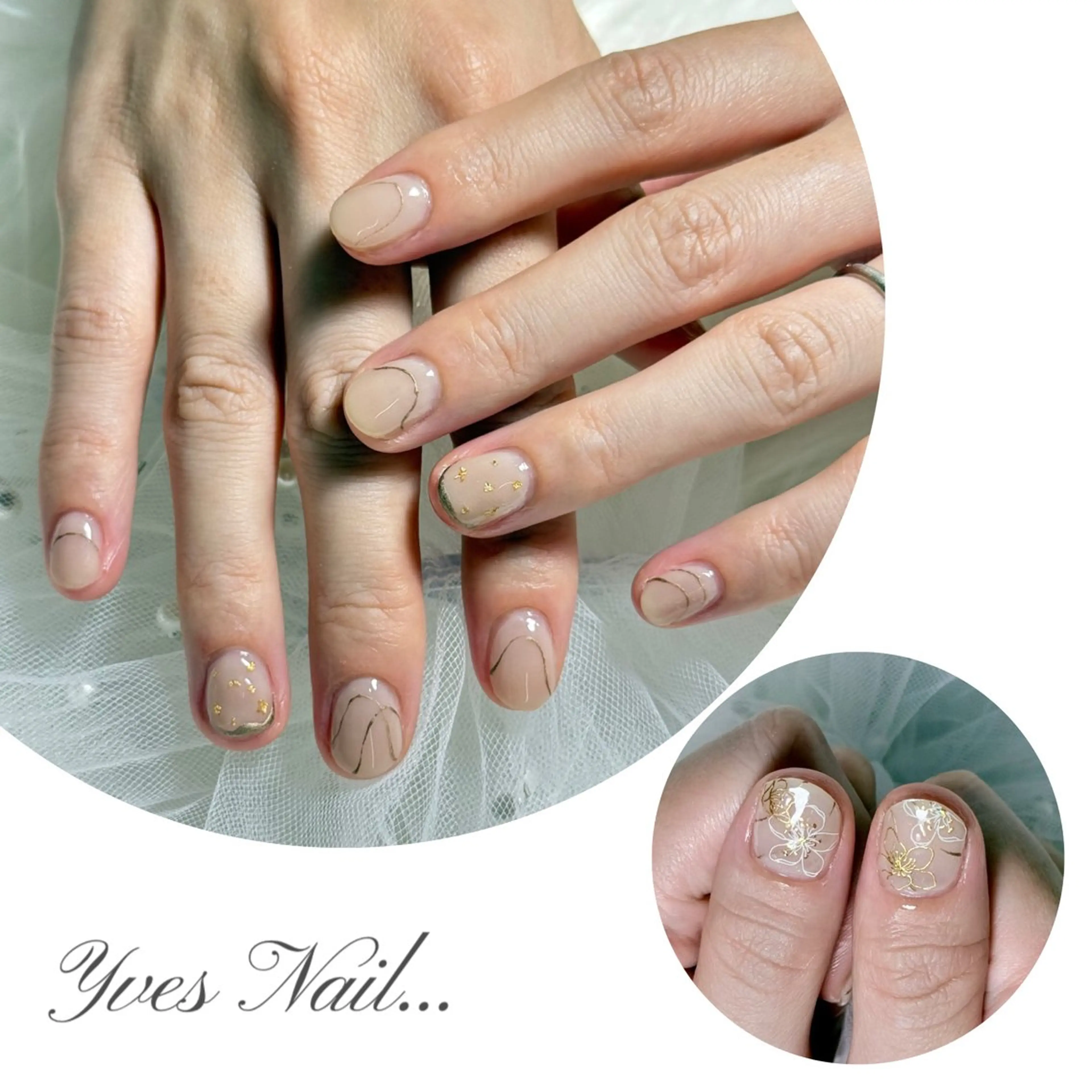 ネイル オフィスネイル シンプルネイル ハンドネイル kanno yのネイルデザイン