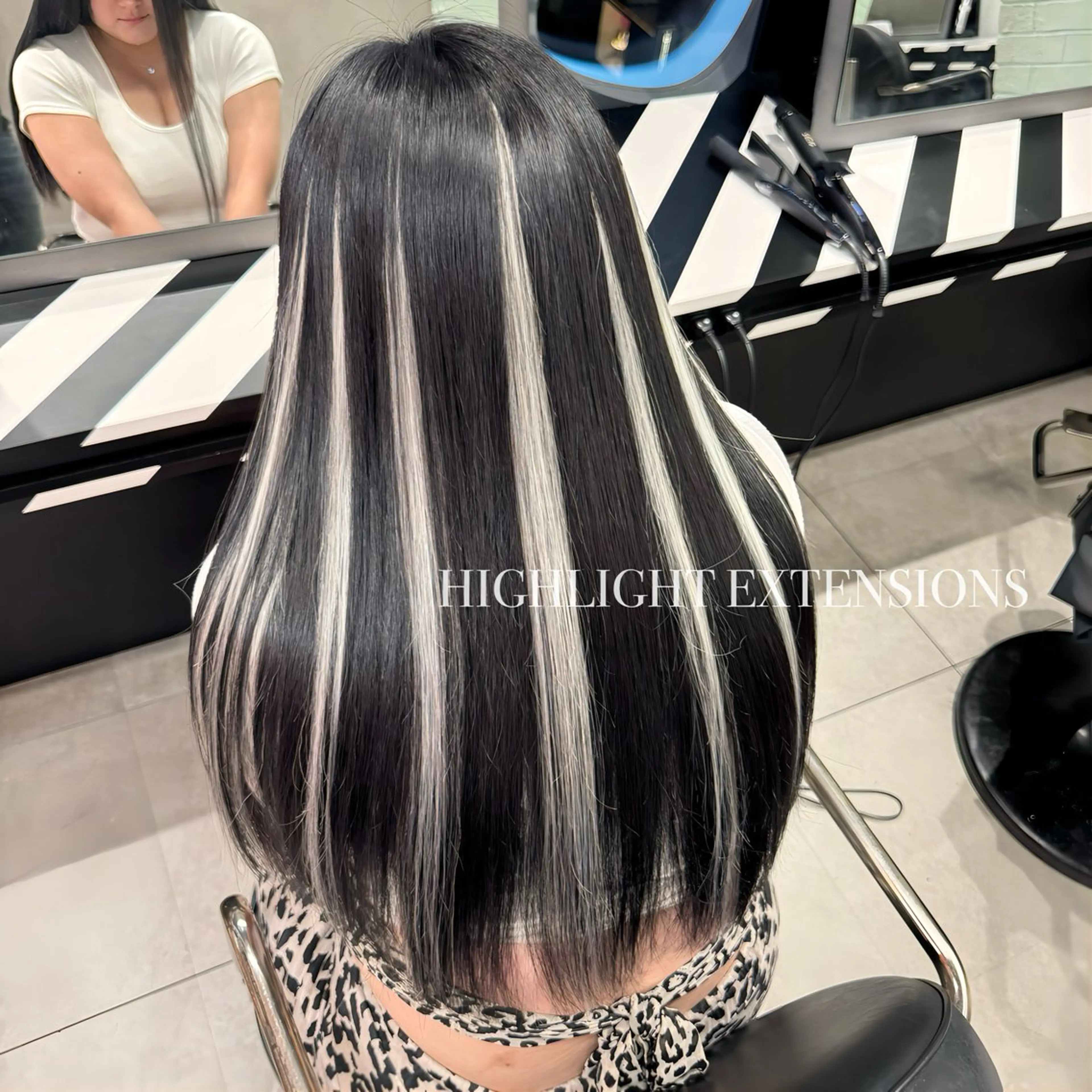 ロング エクステ 大阪 梅田/ ハイトーン/エクステのヘアスタイル