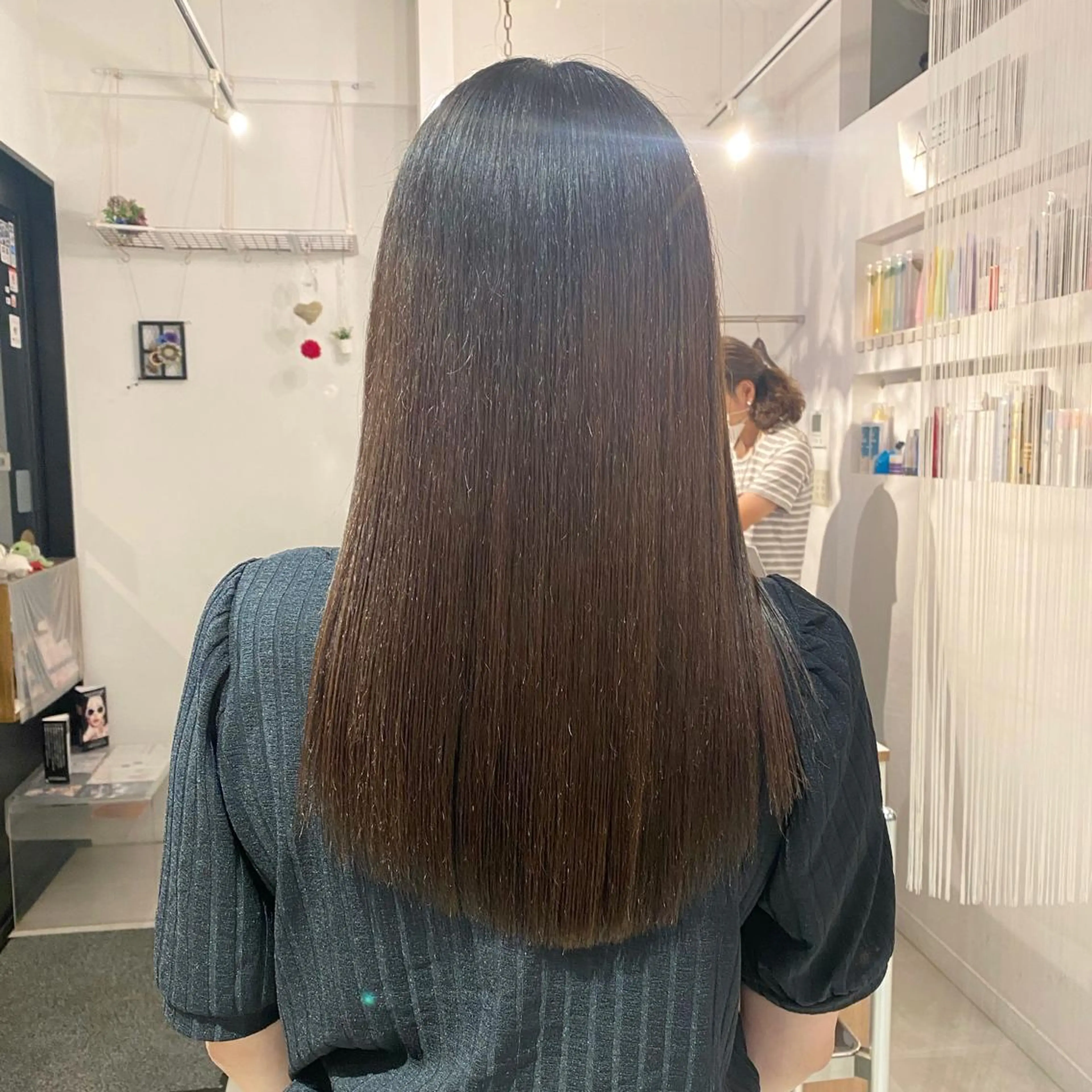 ロング 髪質改善 ロング 酸性ストレート ASILE（アジール）所属・髪質改善講師 安東駿介のヘアスタイル