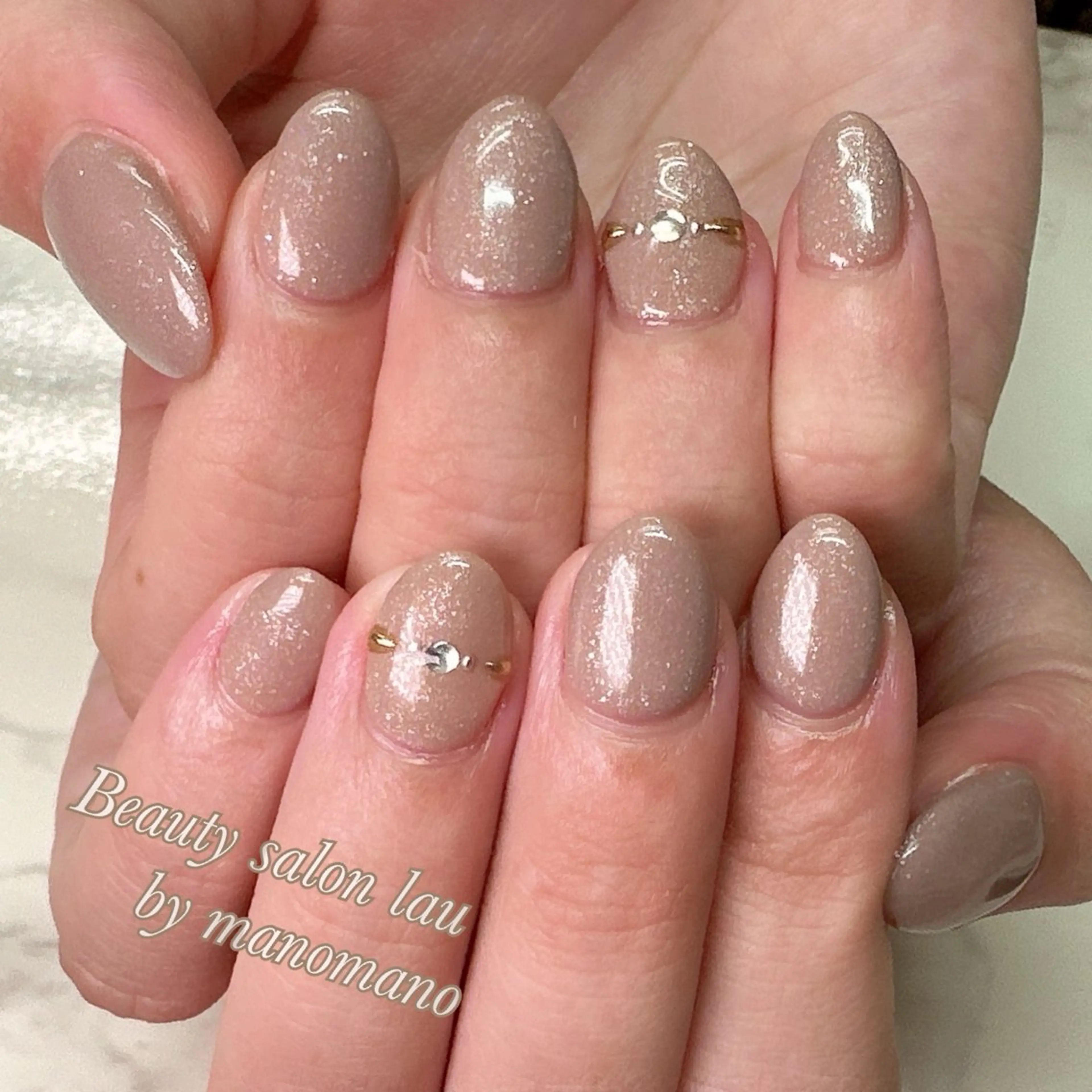ネイル ハンドネイル ラウバイマノマノ なかざとのネイルデザイン