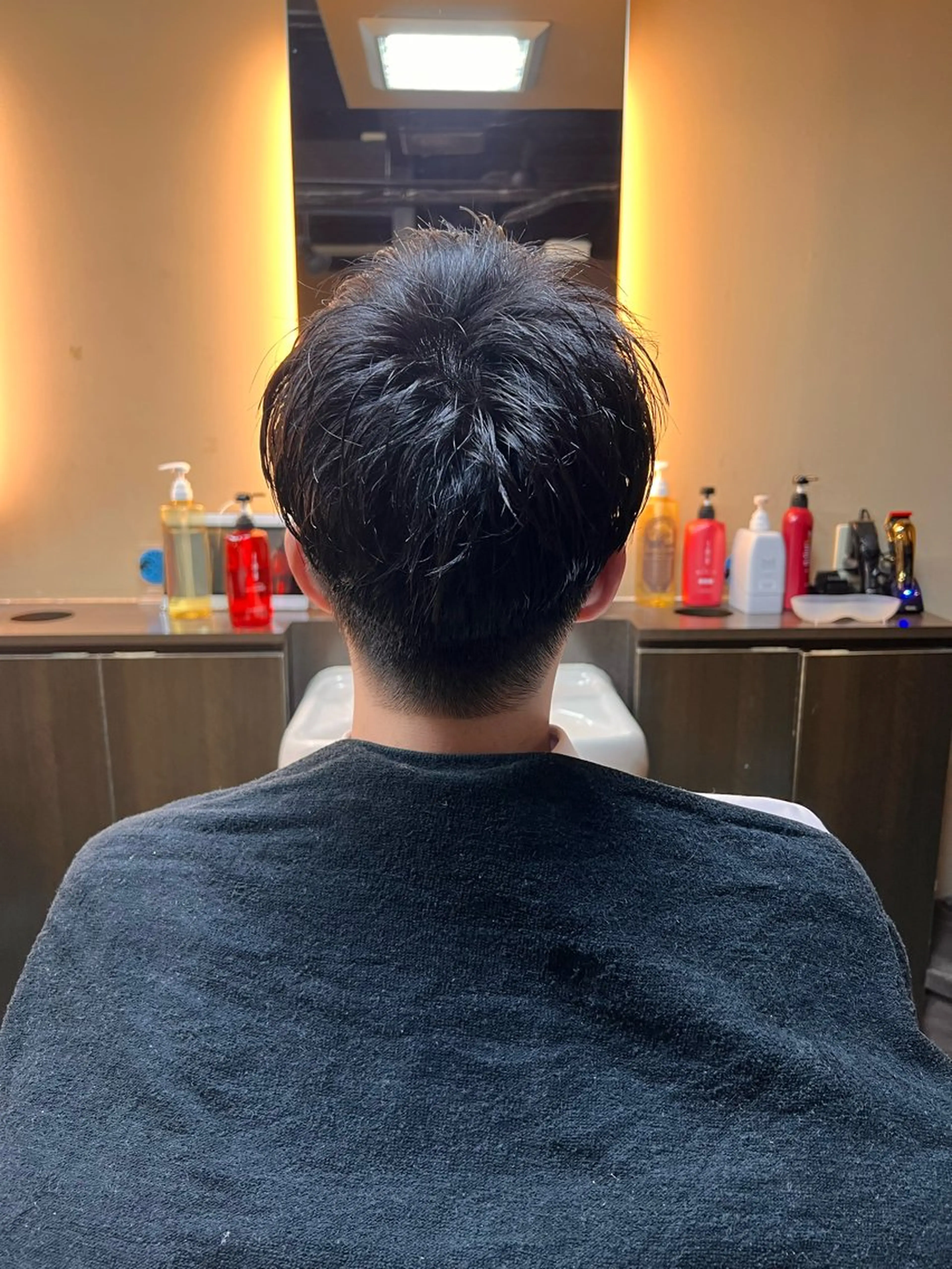 カラー メンズ 七三 刈り上げ 澤田 大輝のヘアスタイル