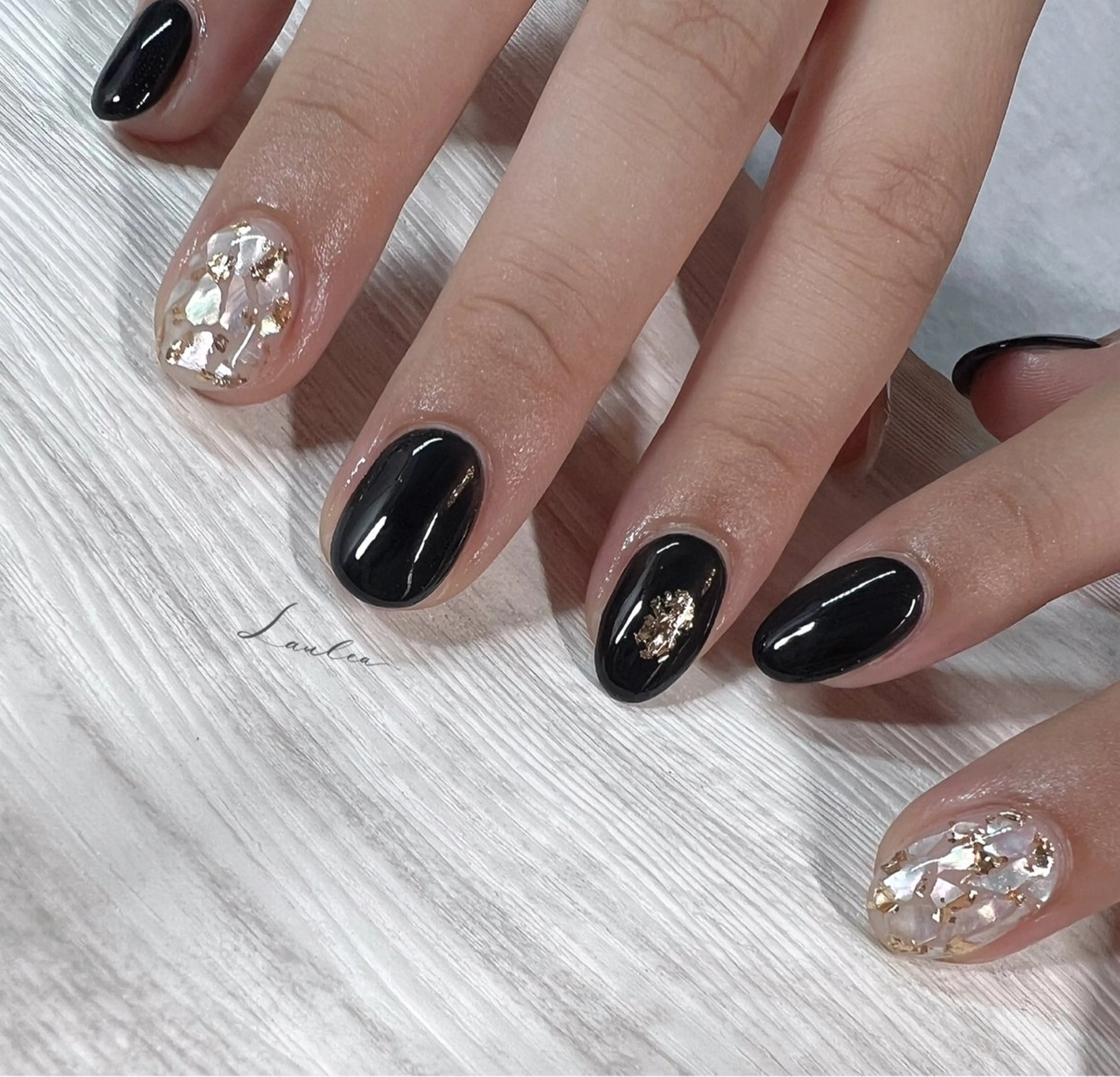 ネイル 韓国ネイル ハンドネイル nail salon Lauleaのネイルデザイン