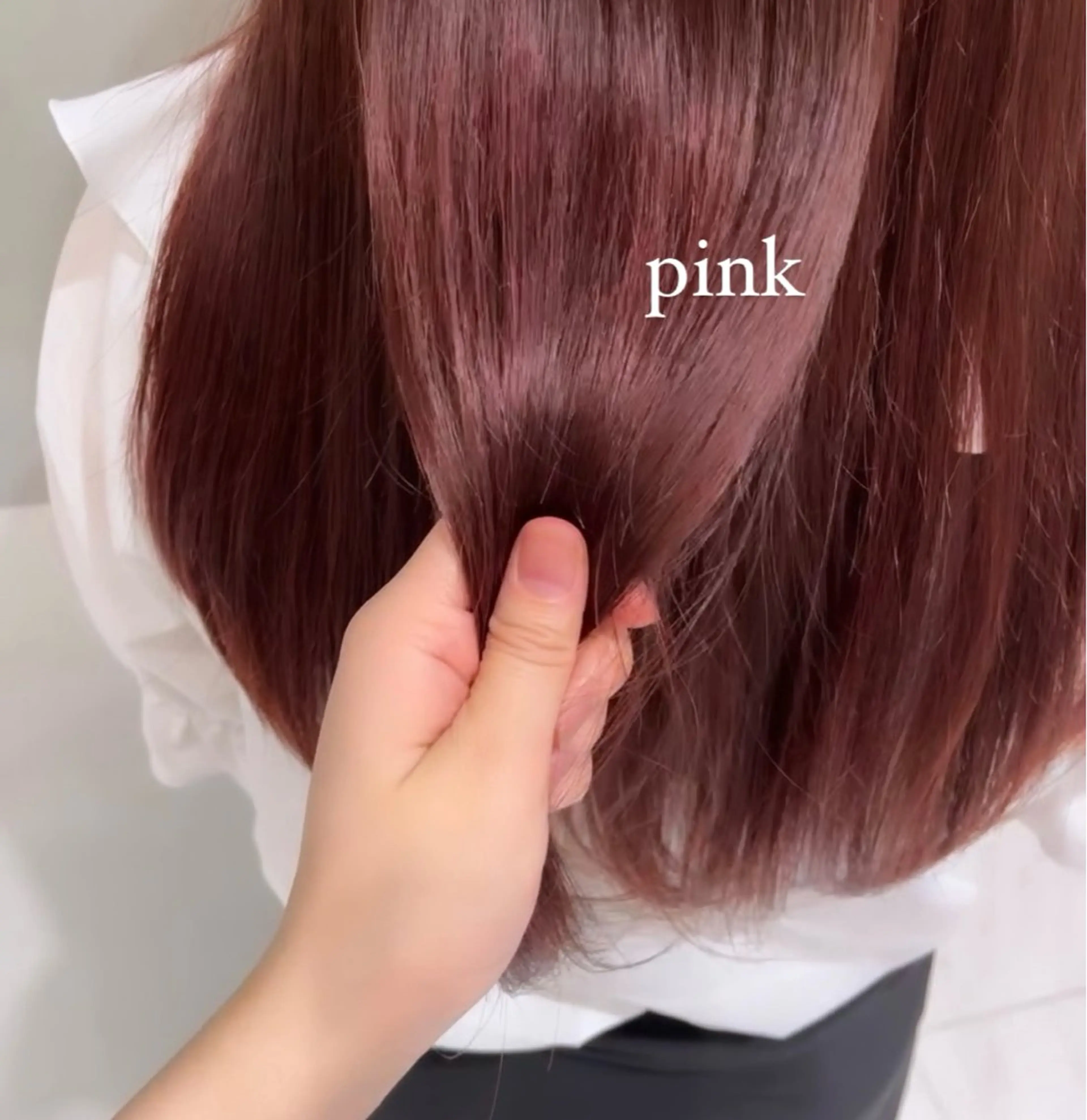 ロング カラー 透明感カラー ヘアカラー トリートメント ヘアセット ショートカット/ yuiのヘアスタイル