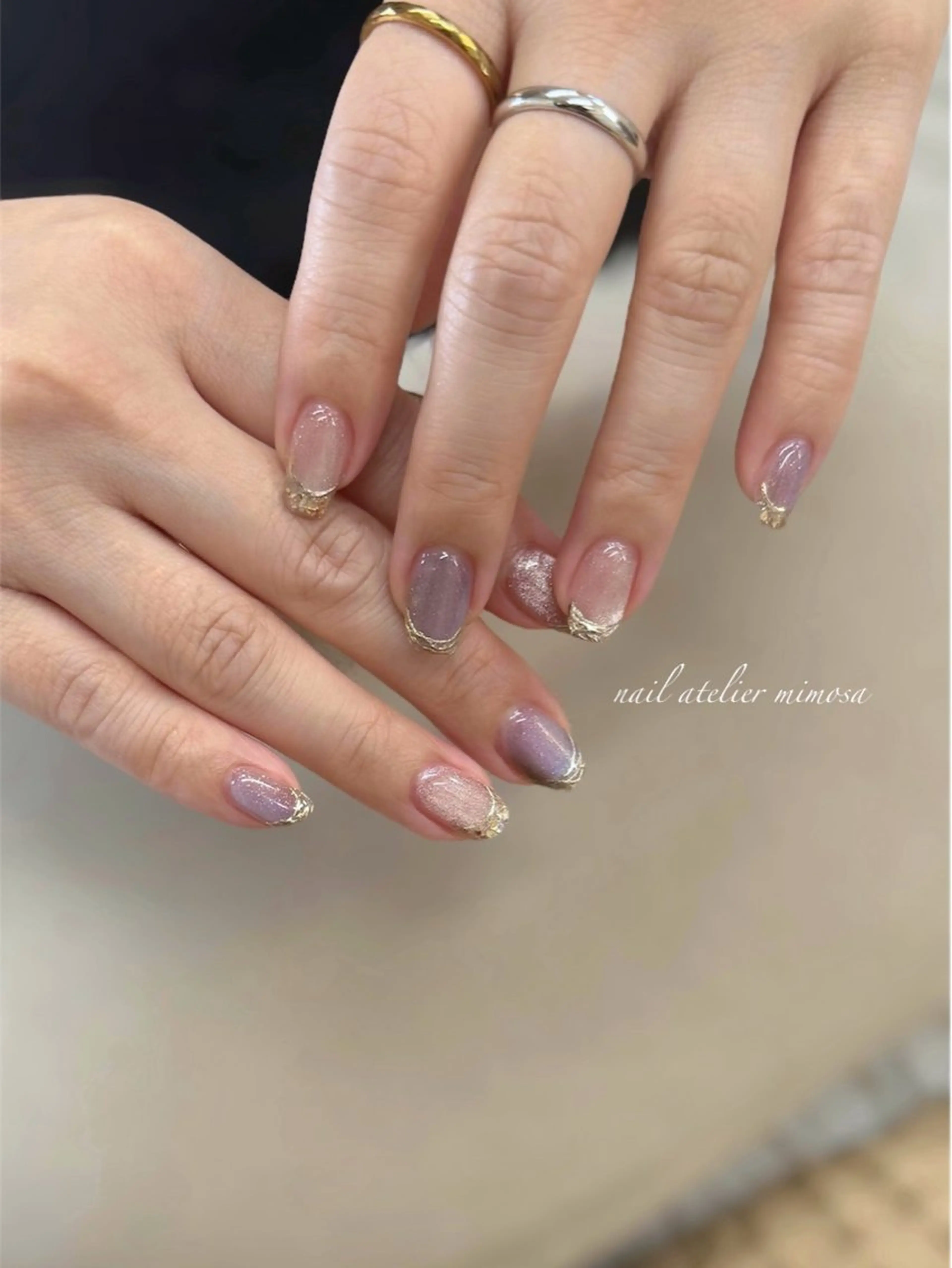 ネイル ハンドネイル アトリエ　ミモザ所属・いまむら あかりのネイルデザイン