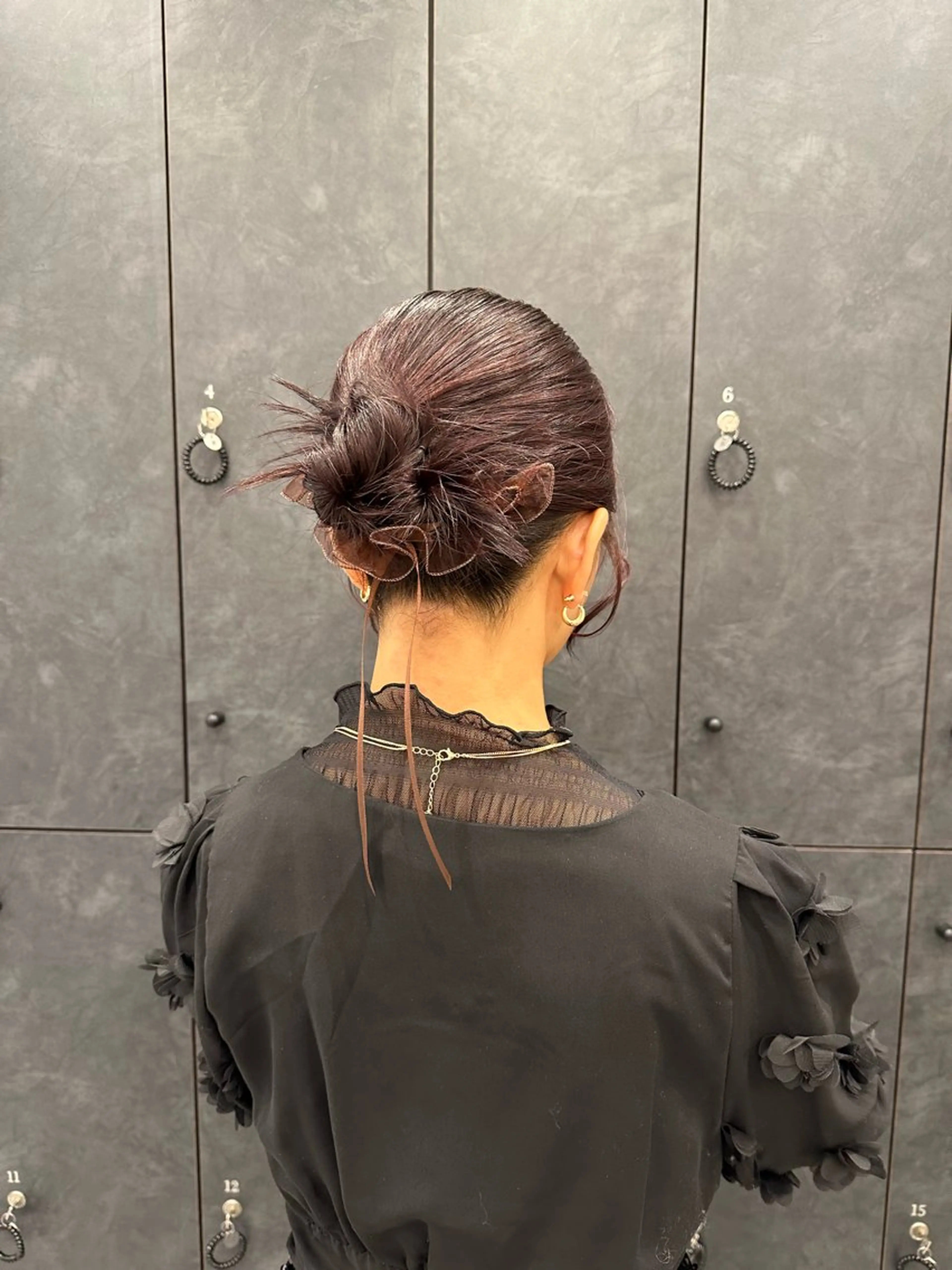 ミディアム ヘアアレンジ 銀座 / シマムラミホのヘアスタイル