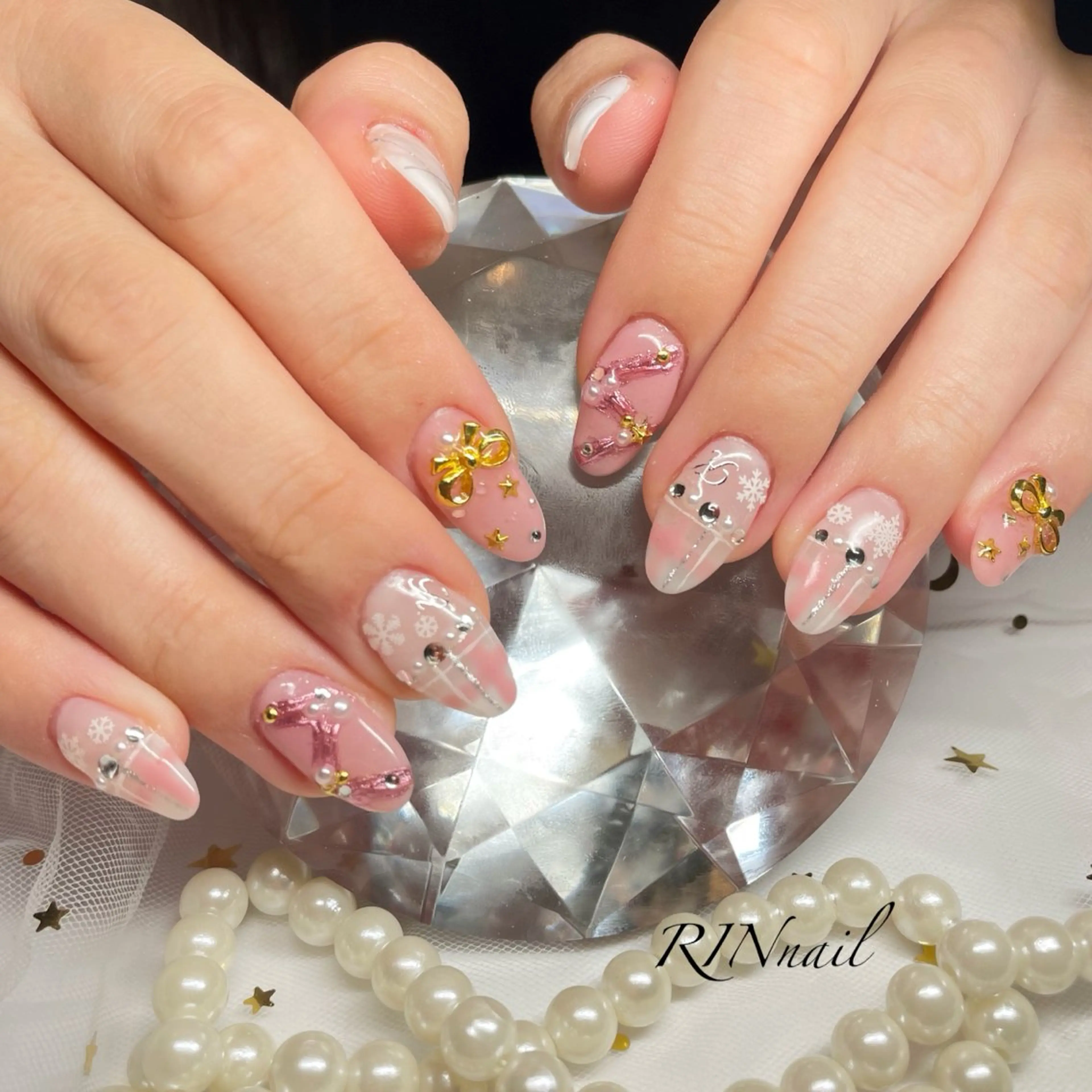 ネイル ハンドネイル ハンドケア RIN HOMEnailのネイルデザイン