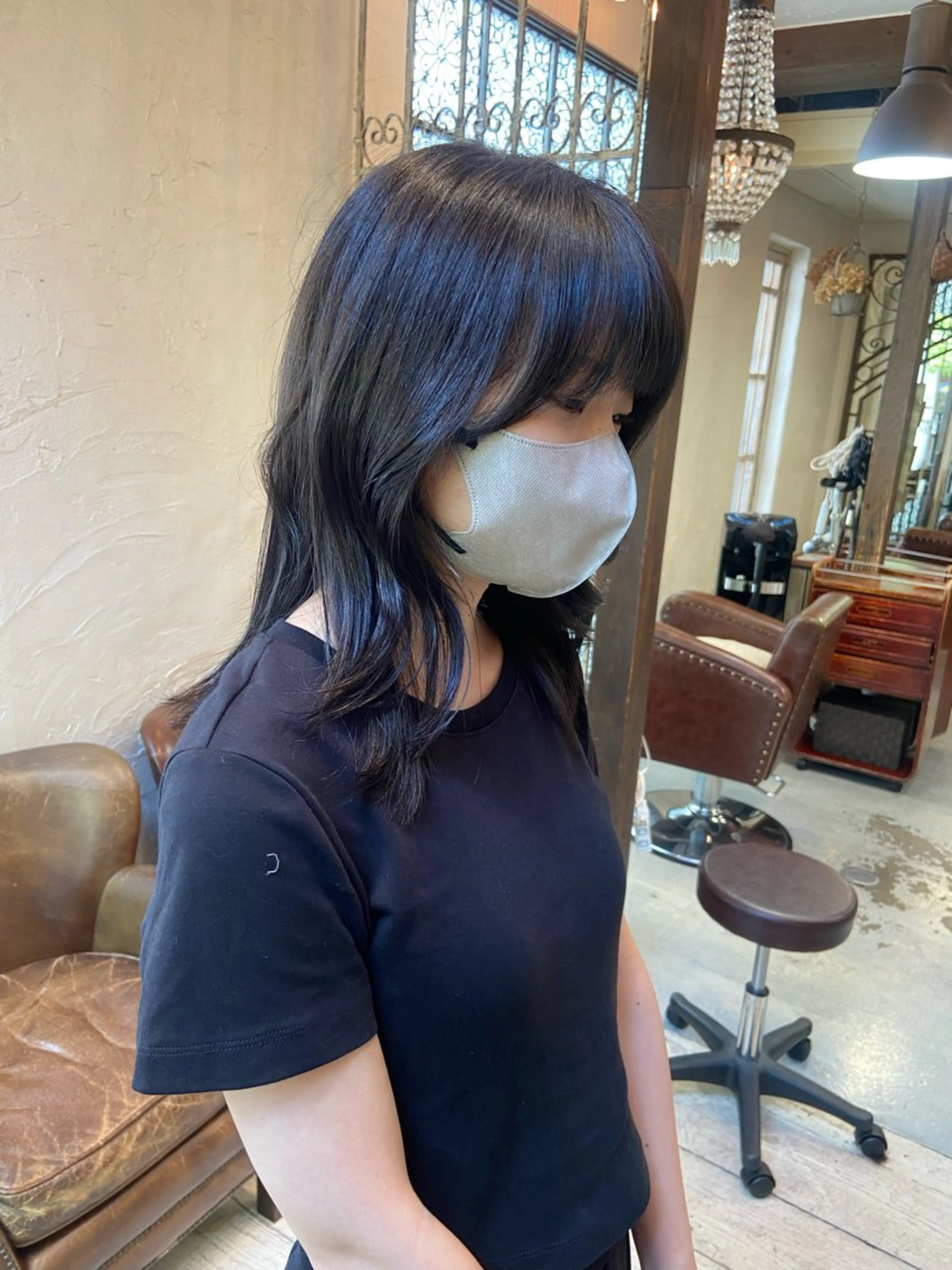 カラー 透明感カラー カット ヘアカラー トリートメント ダメージレス美容師 🌱水島侑理のヘアスタイル