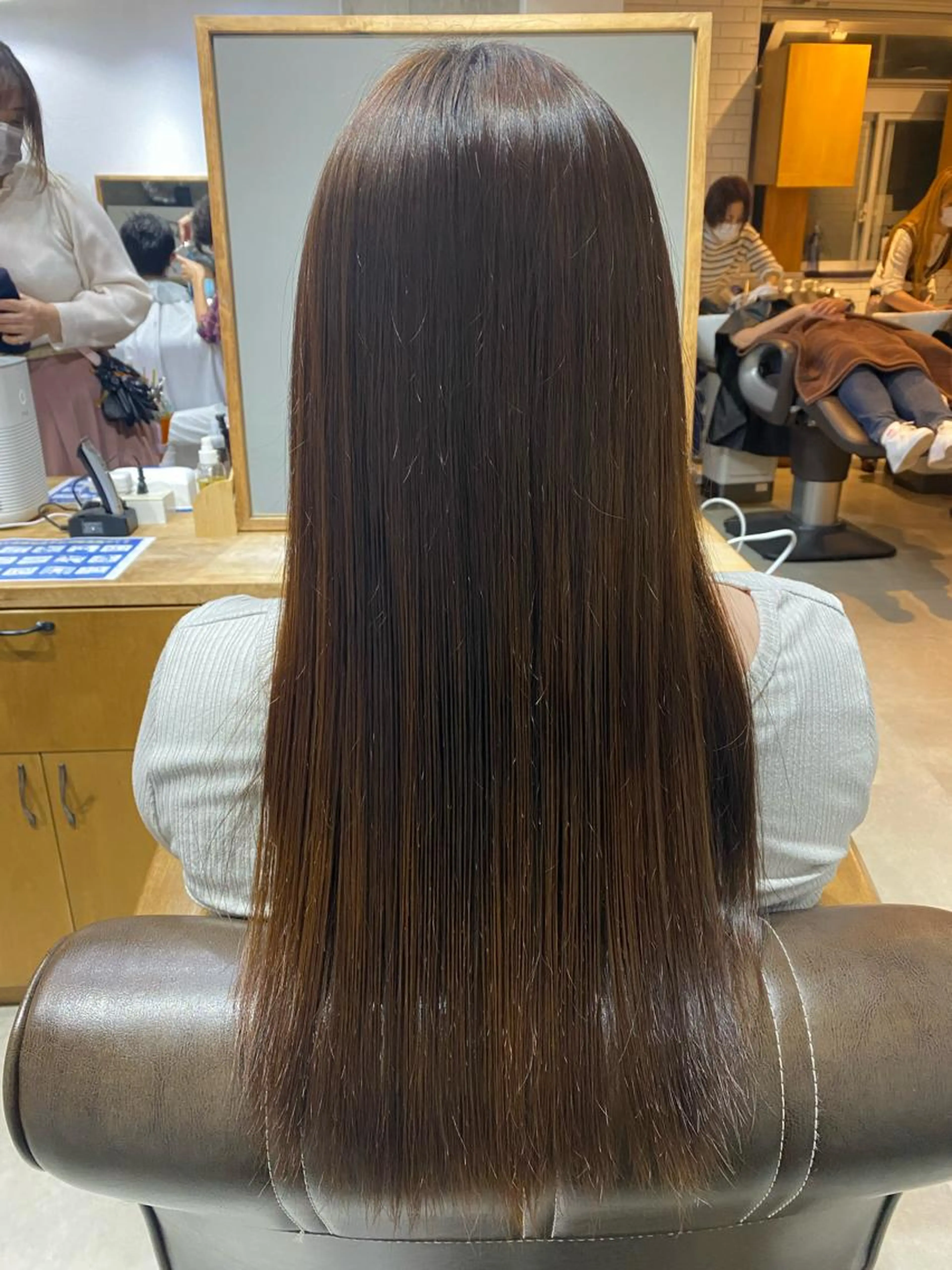 🌟カット＋縮毛矯正+TOKIOライトケア(TOKIO縮毛に変更可)の写真