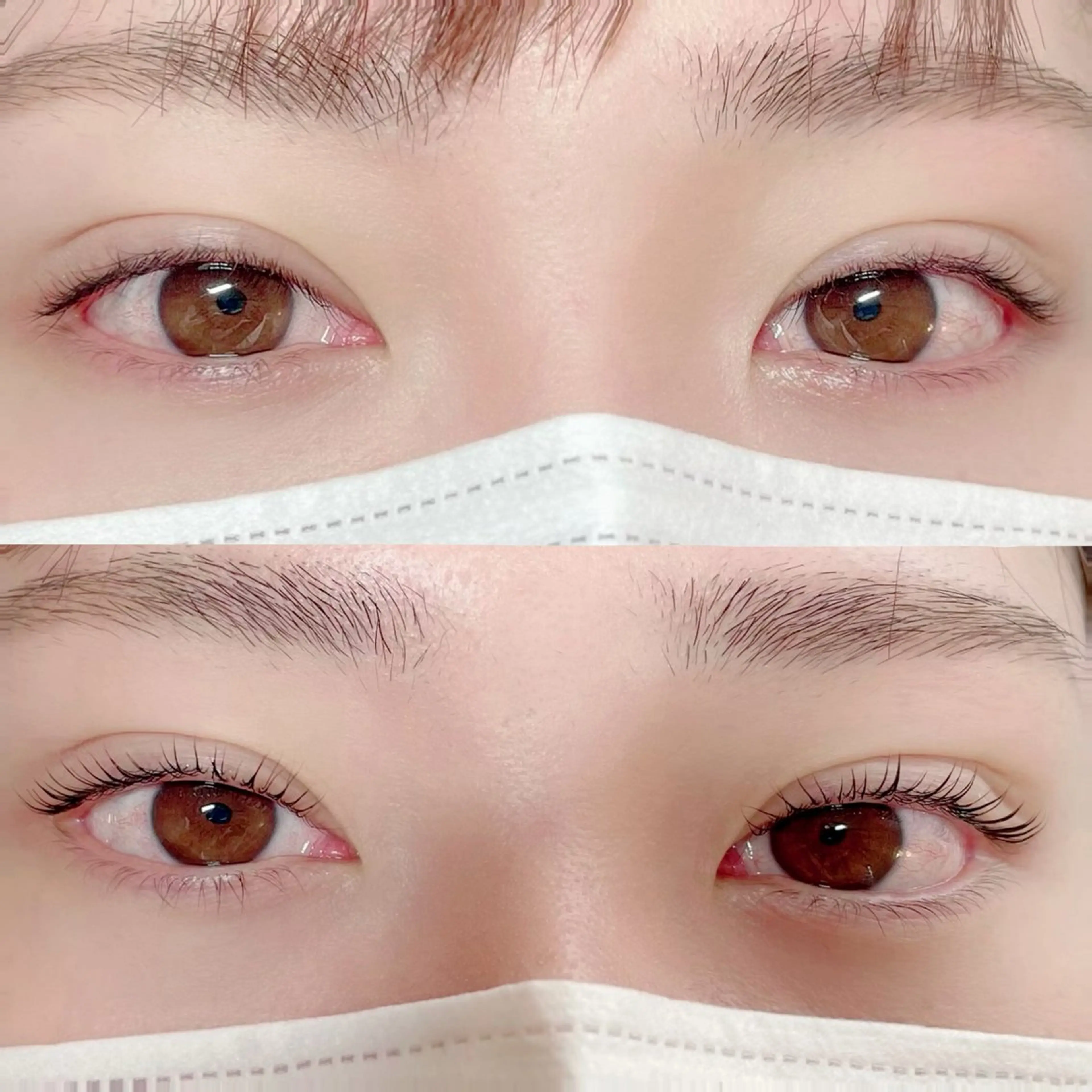 ラッシュリフトまつ毛パーマの写真