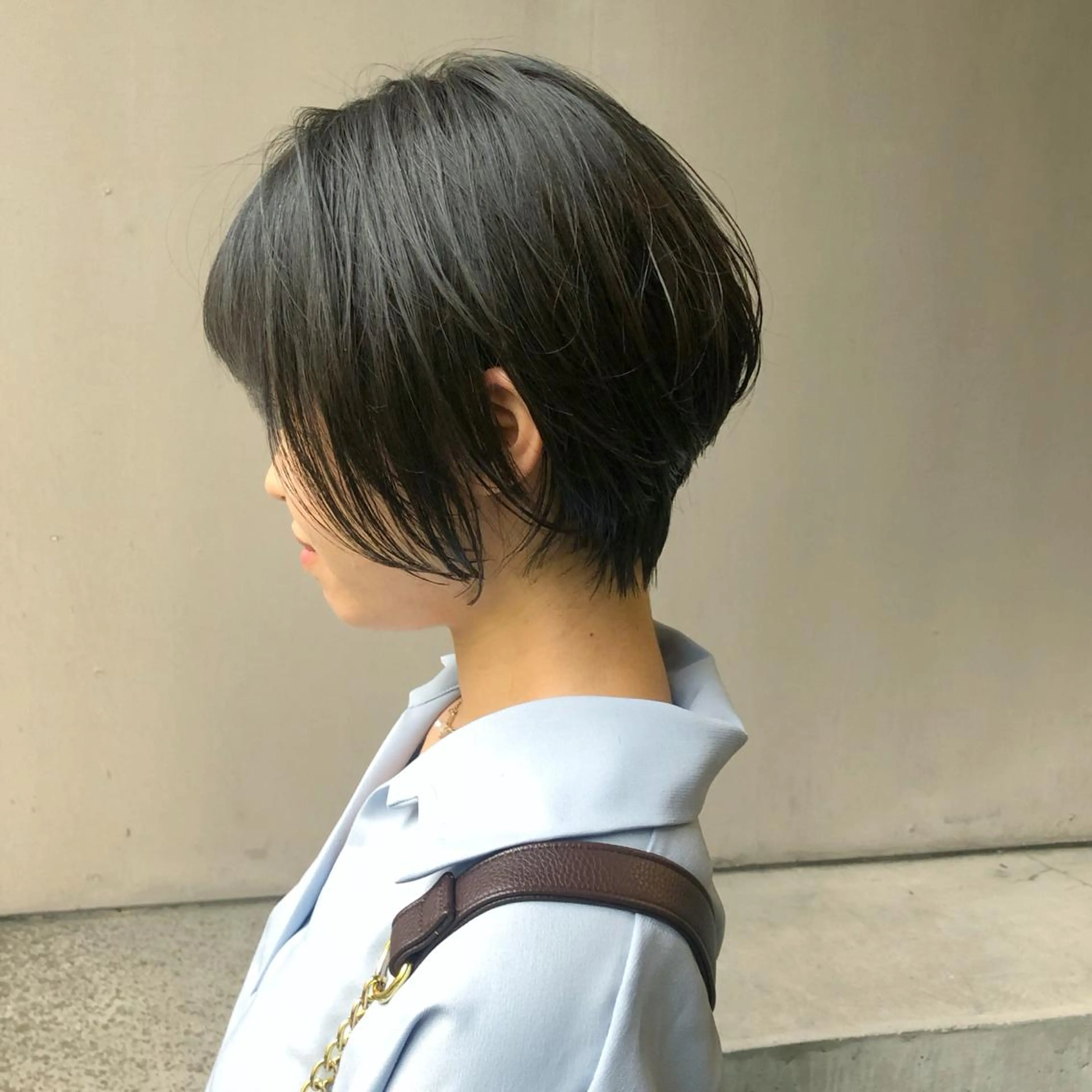 ショート カラー パーマ ヘアアレンジ メンズ キッズ ネイル マツエク・マツパ 黒髪 ショートヘア ショートネイル カット トリートメント 中山 天地のヘアスタイル