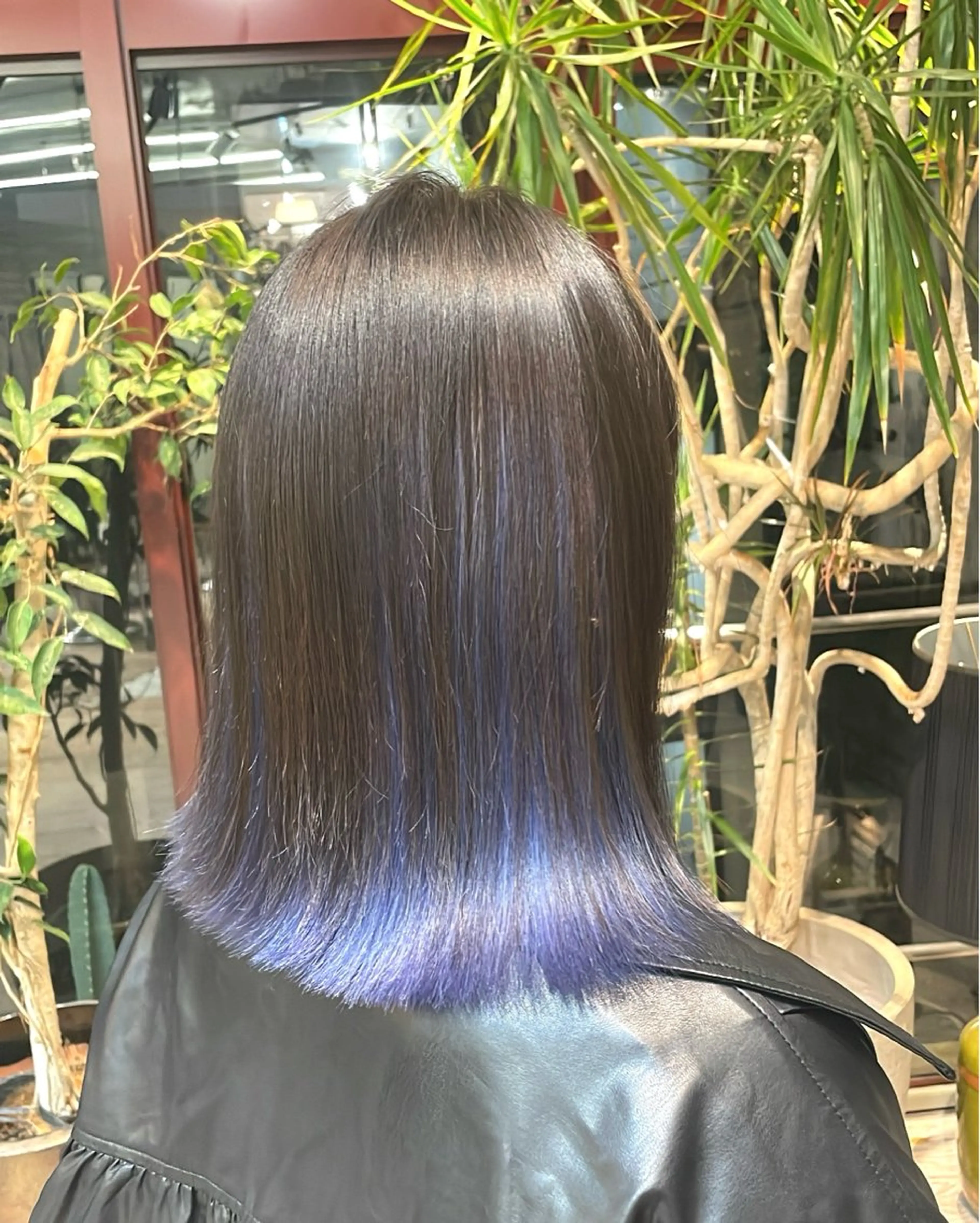 ミディアム カラー カット ヘアカラー 色落ち綺麗透明感カラ /ボブ/ナカツヒカルのヘアスタイル