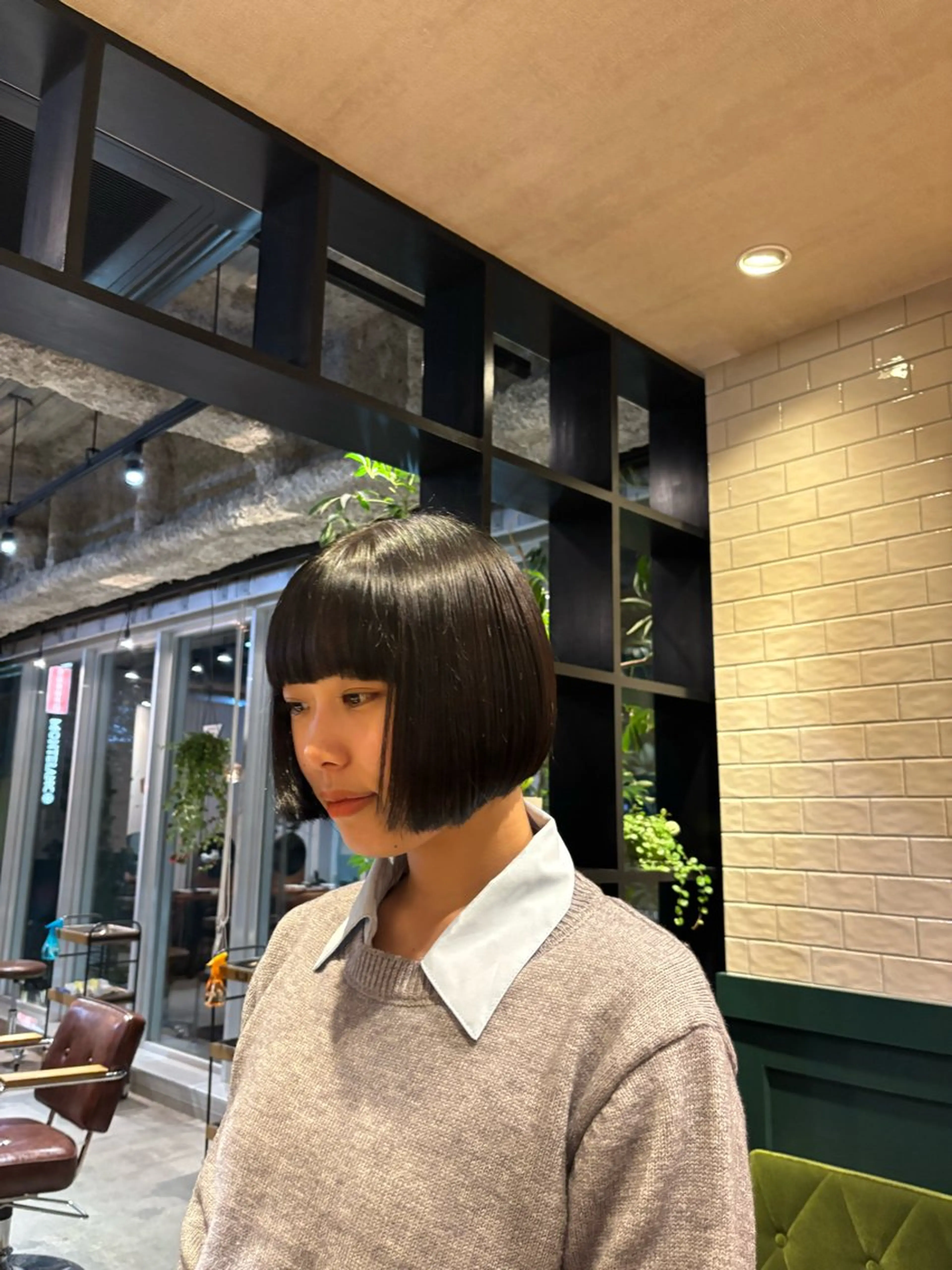 ショート カラー カット メンズカット募集中 いわたもえのヘアスタイル