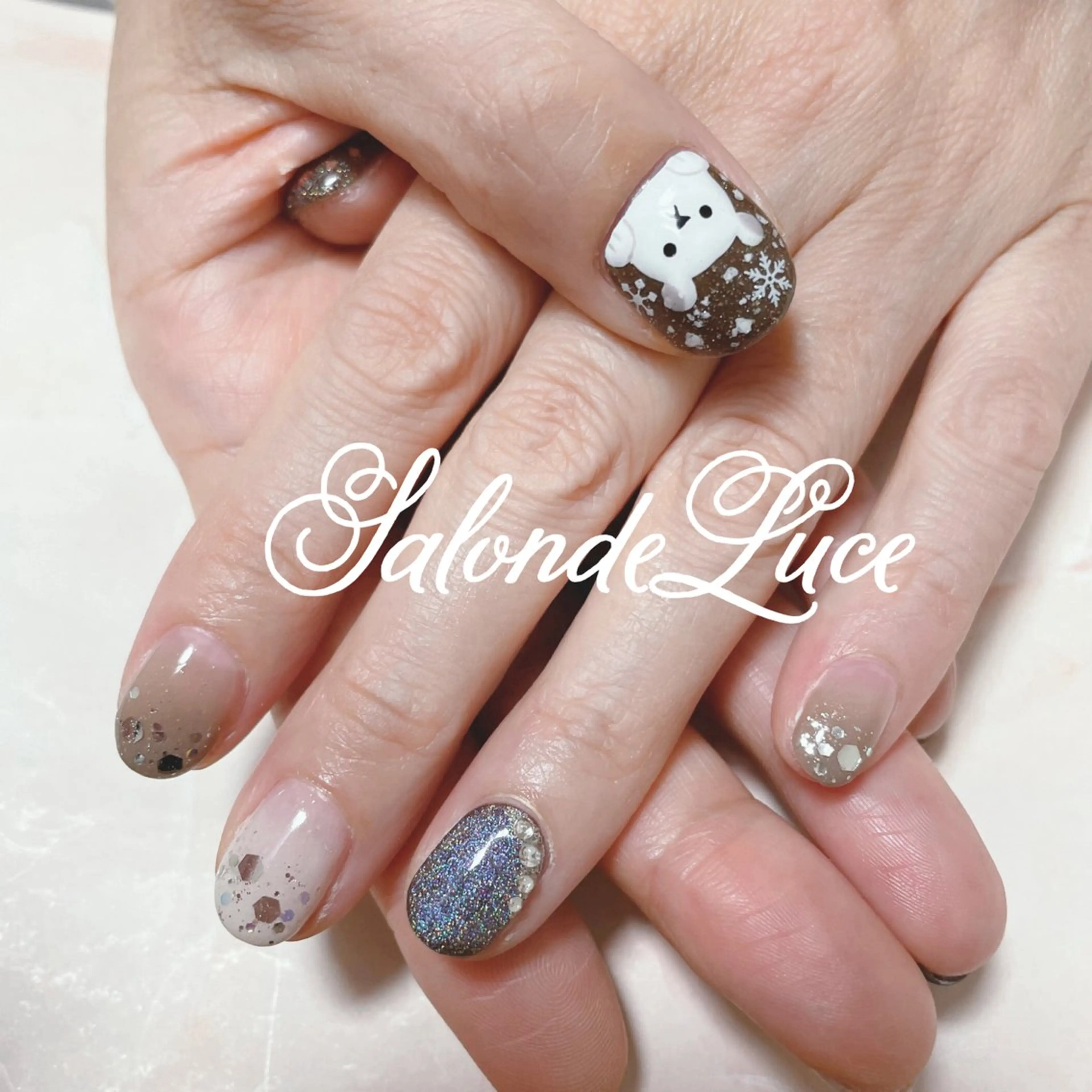 ネイル マグネットネイル Salon de Luceのネイルデザイン