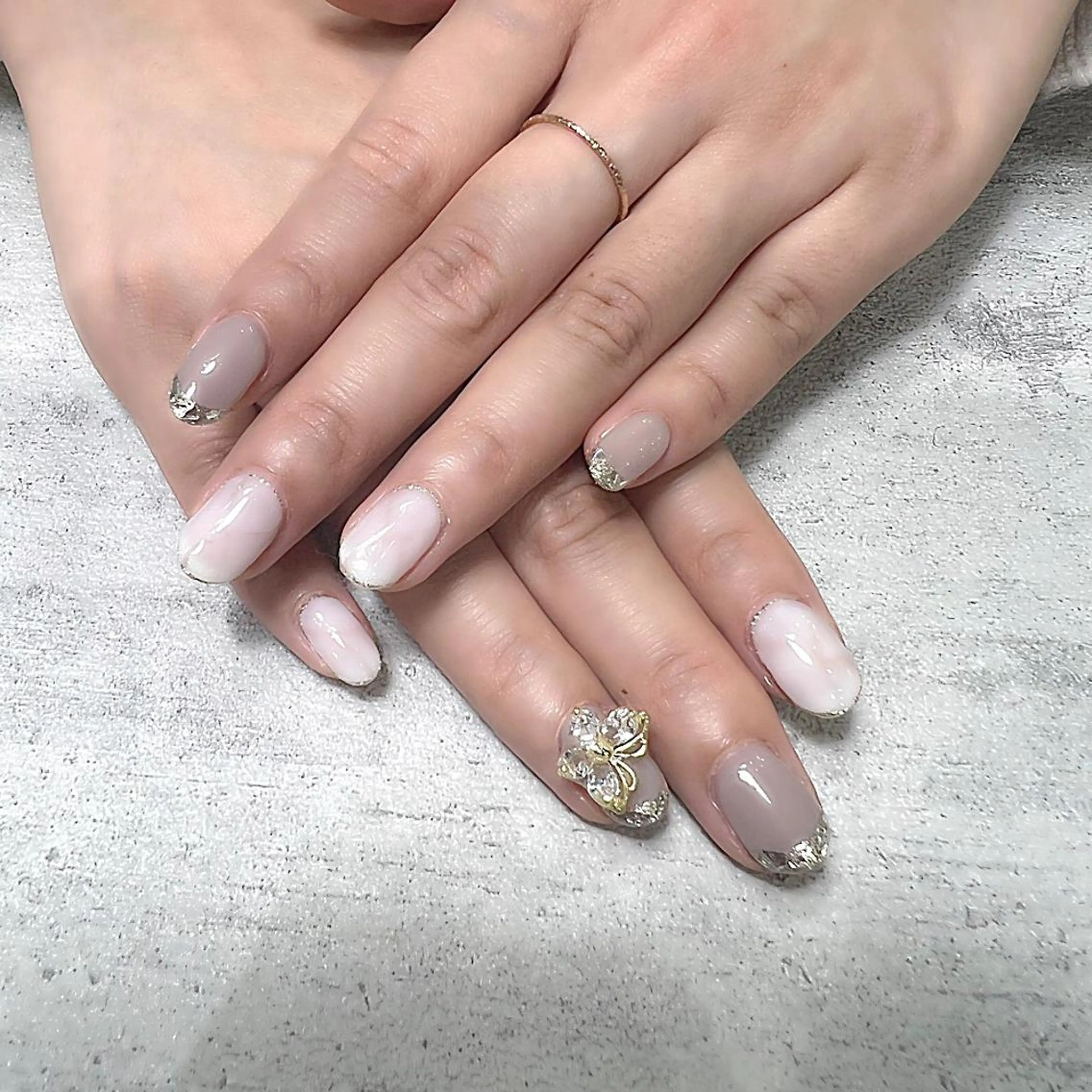 ネイル ハンドネイル Rire_eye+beauty_nail所属・Rire_ nail_yukiのネイルデザイン