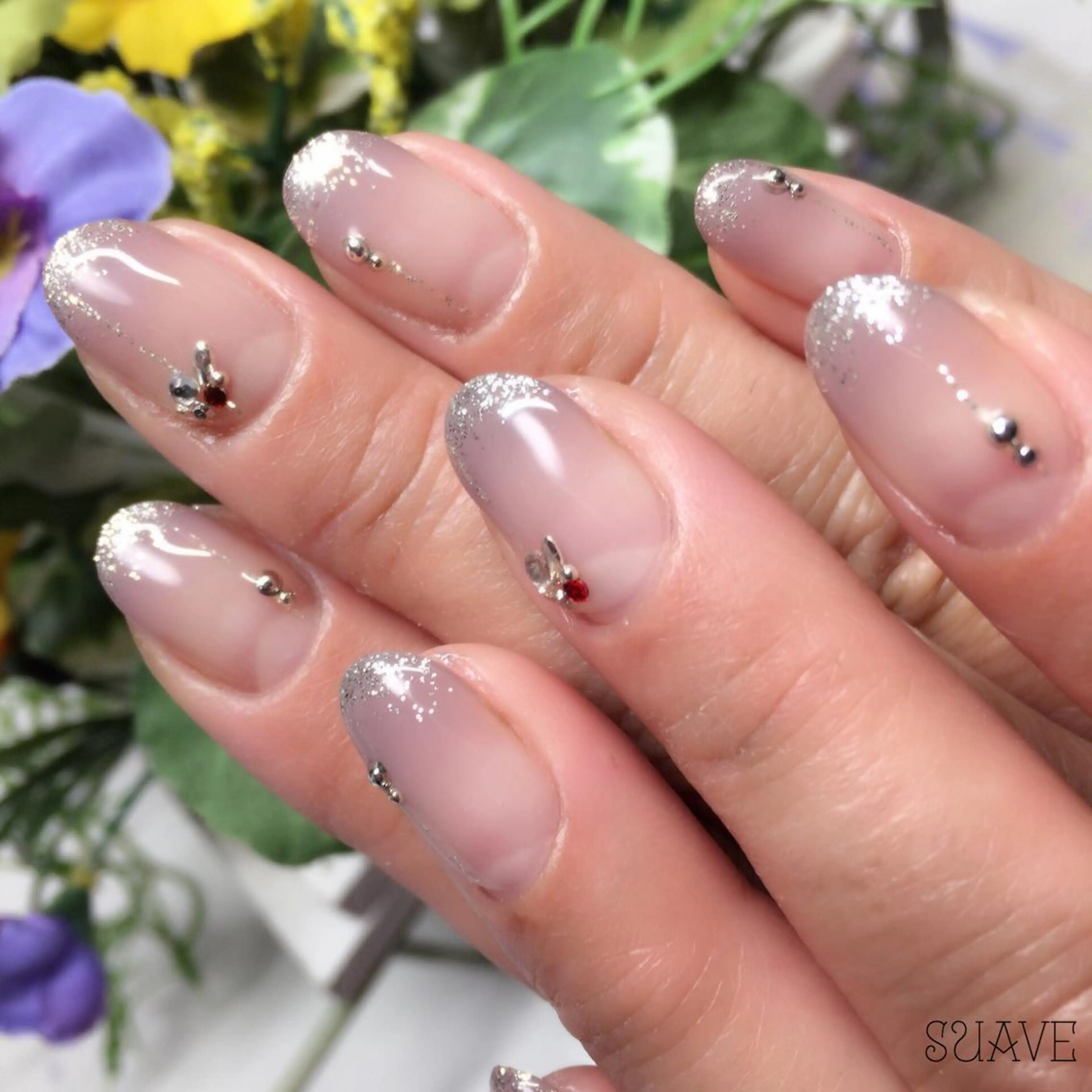ネイル グラデーション シンプルネイル Nail Suave (シュアーヴ)のネイルデザイン