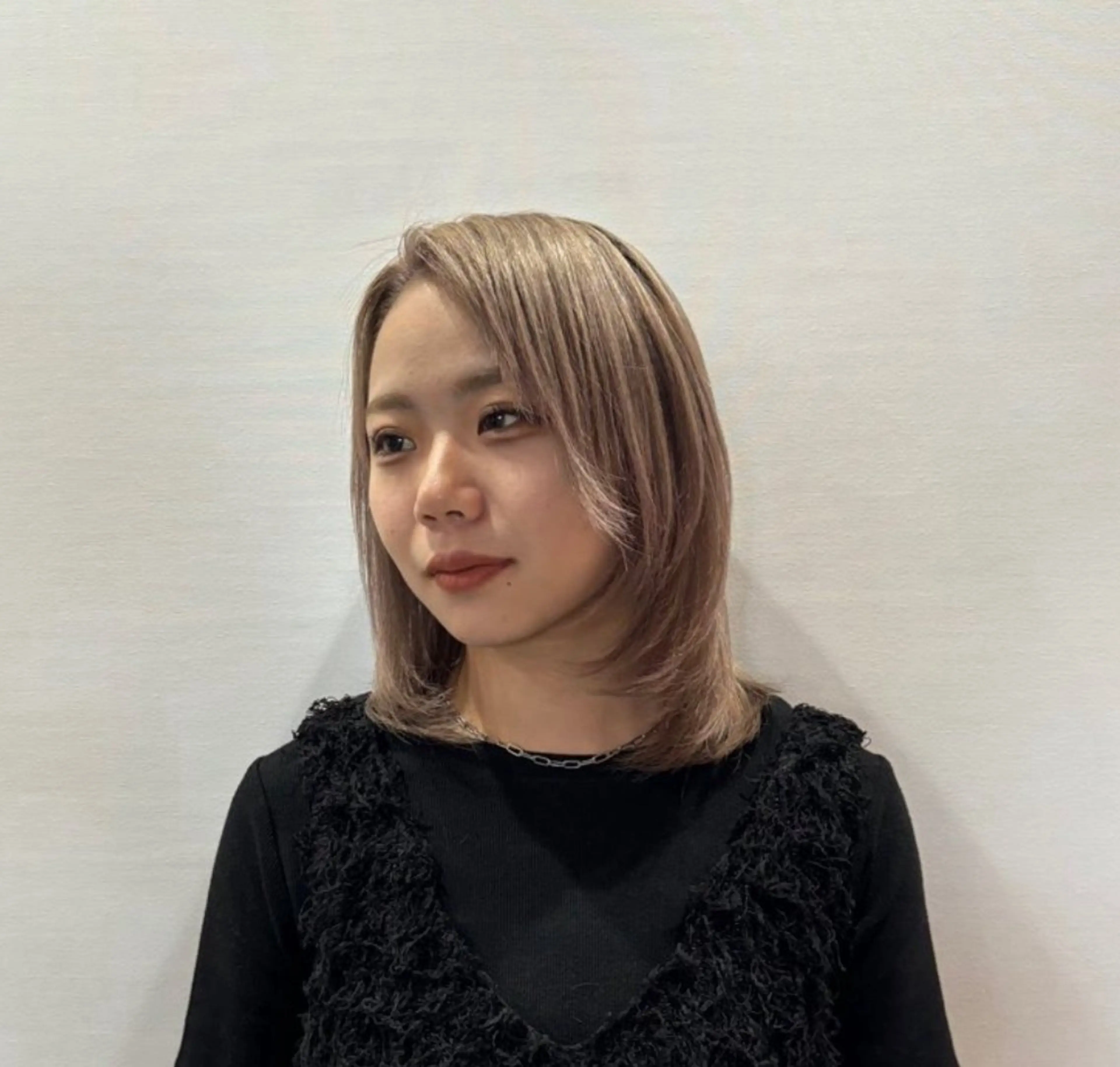 セミロング カラー ヘアカラー トリートメント メンズ✂️カット✂️ 🌀パーマ🌀【華】のヘアスタイル