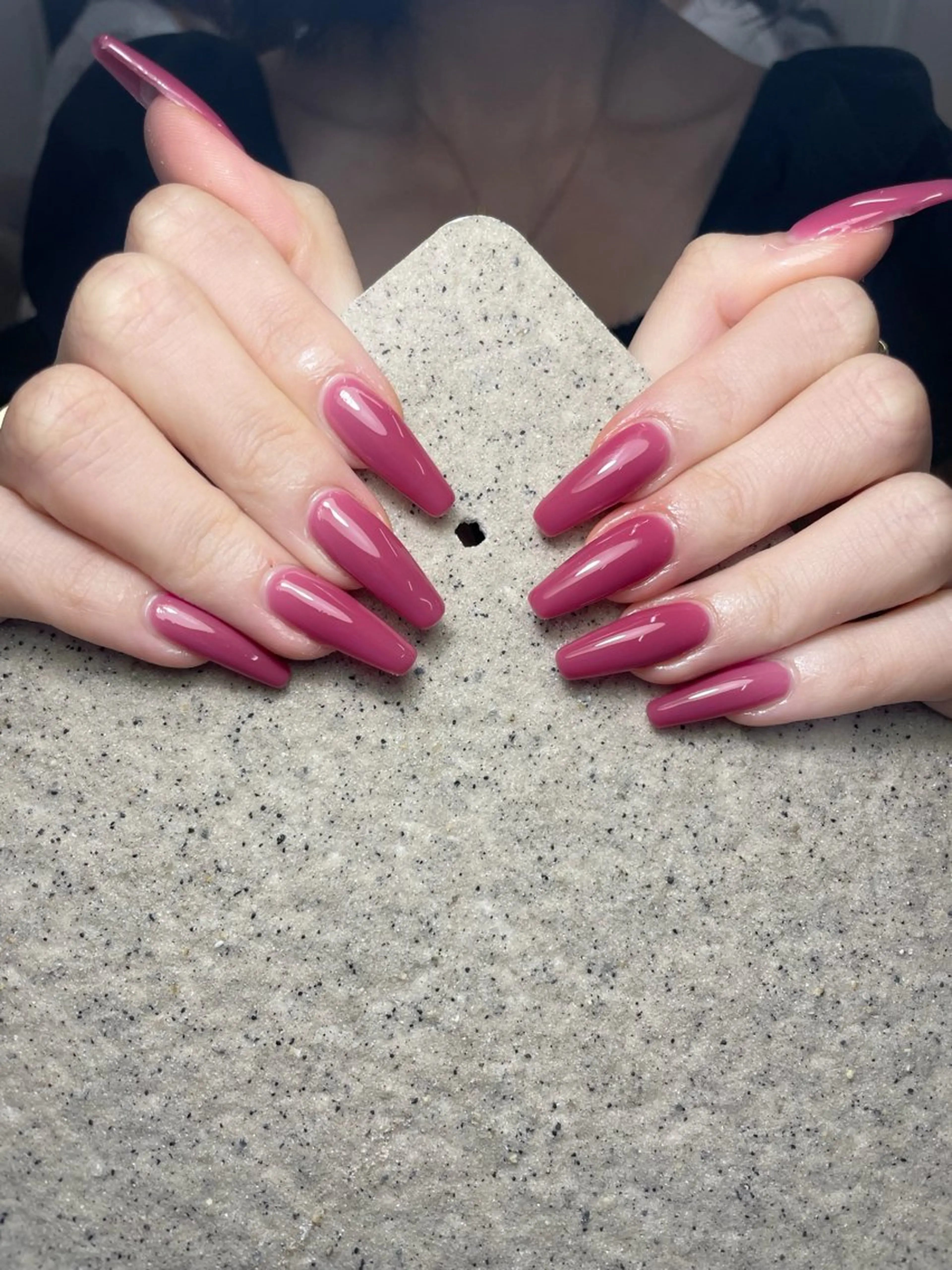 ネイル クリアネイル 長さ出し ゴージャス キラキラネイル 韓国ネイル MEO NAIL(メオネイル)所属・MEO NAILのネイルデザイン