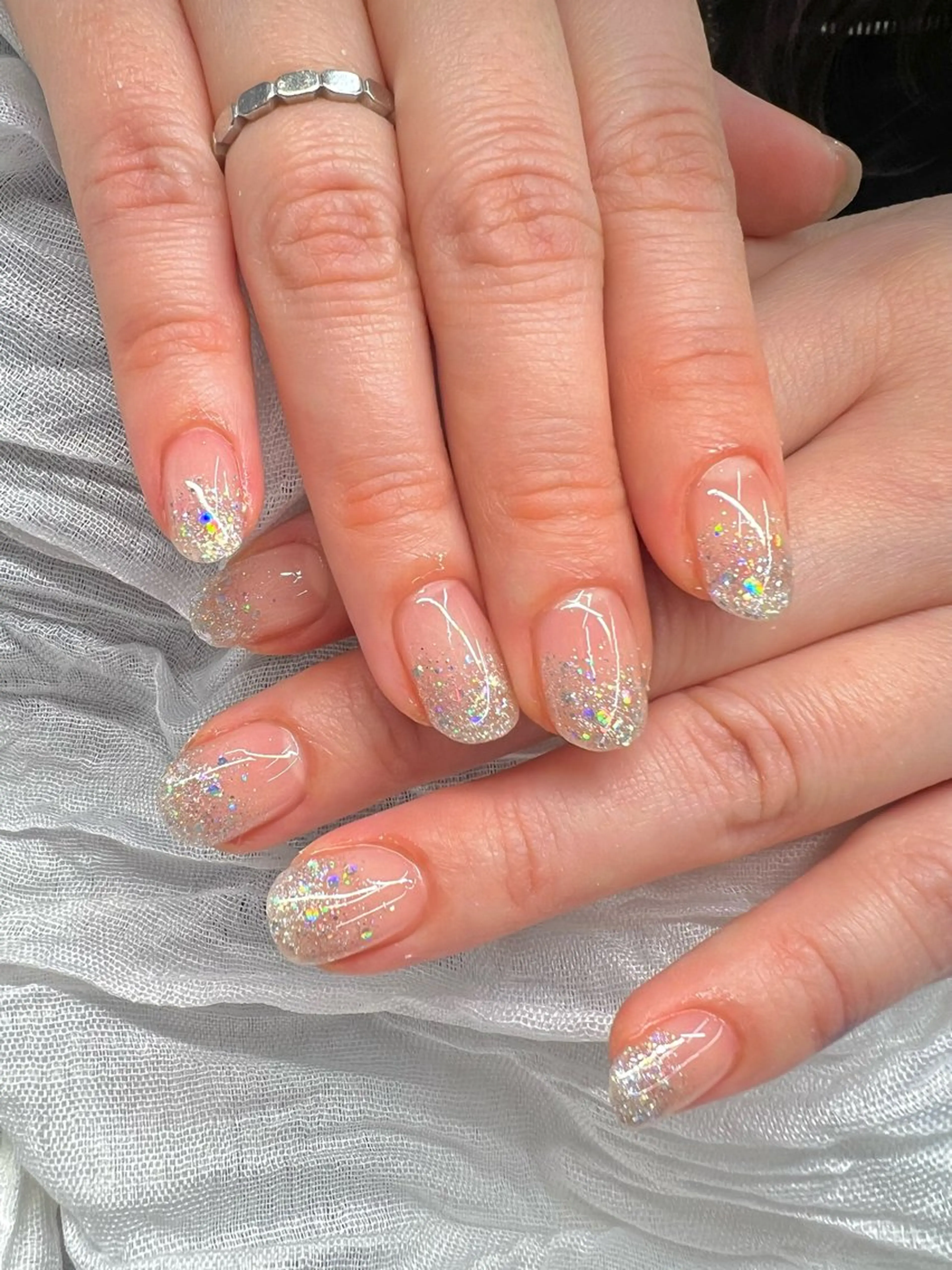 ネイル ラメ(グリッター) ラメグラデーション nailsalon KiKi  -キキ-のネイルデザイン