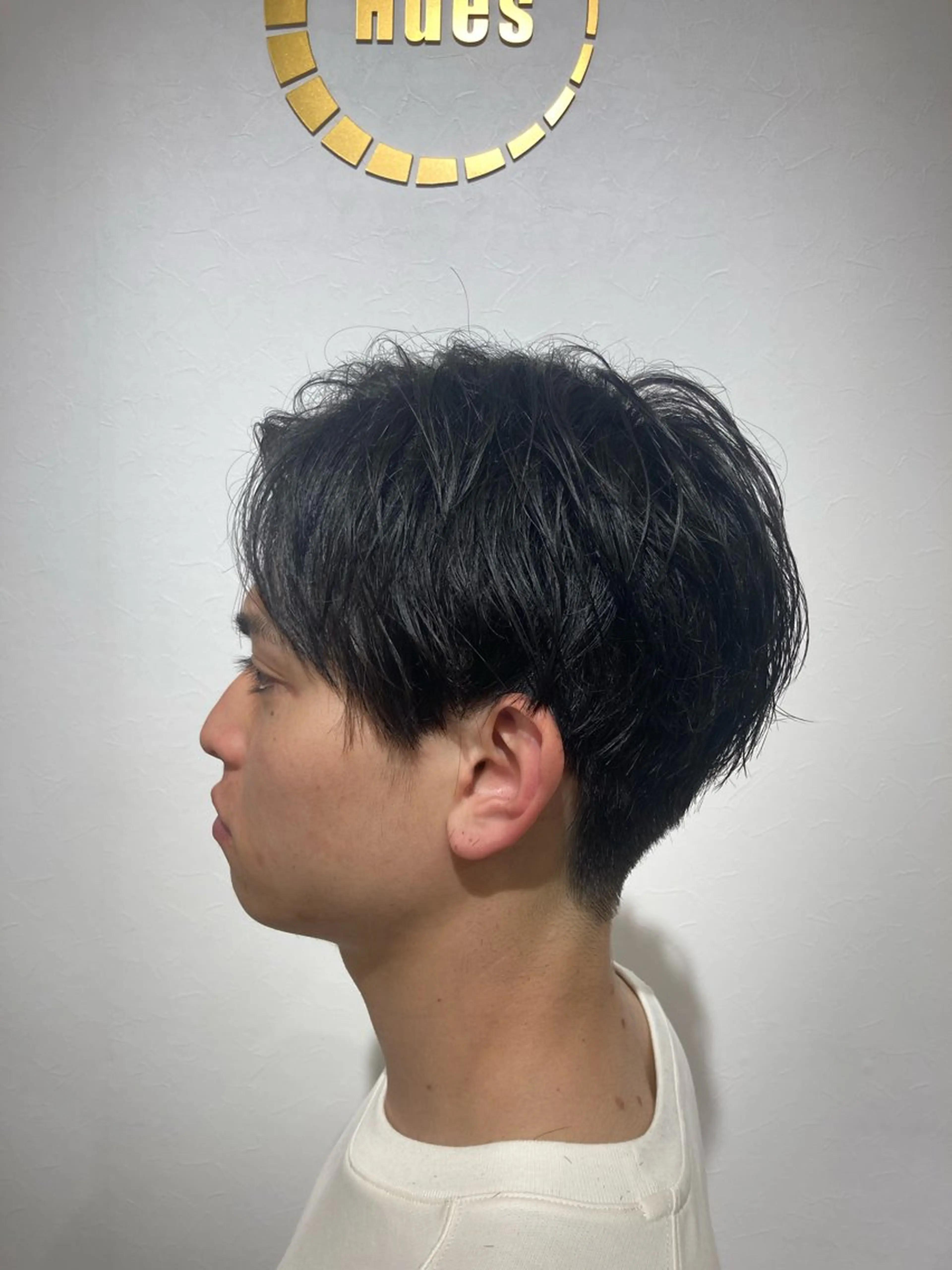 メンズ HUES（ヒューズ）所属・無料カットモデル✂️ 城下竜二のヘアスタイル