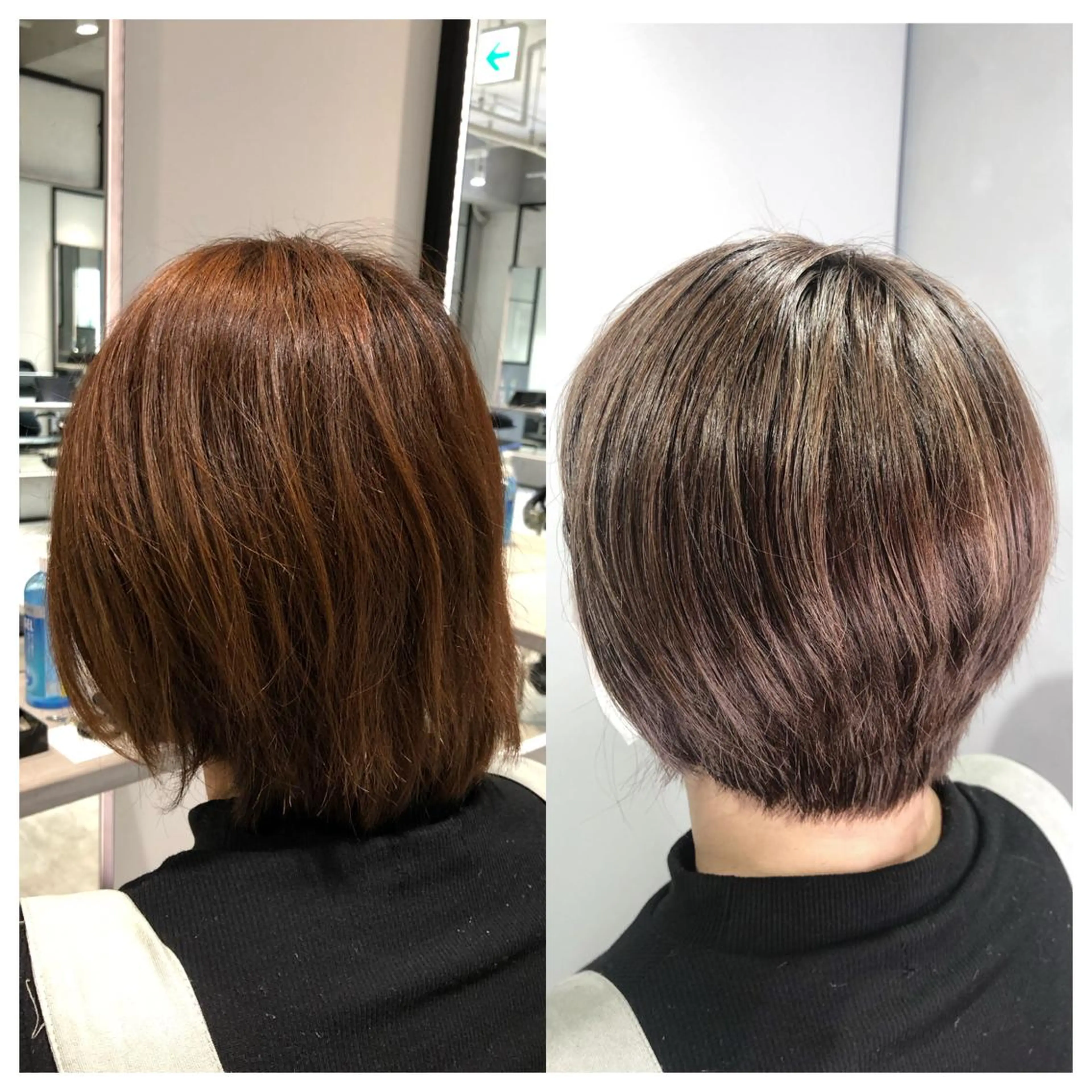 ショート カット ヘアカラー トリートメント 寺田 警二のヘアスタイル