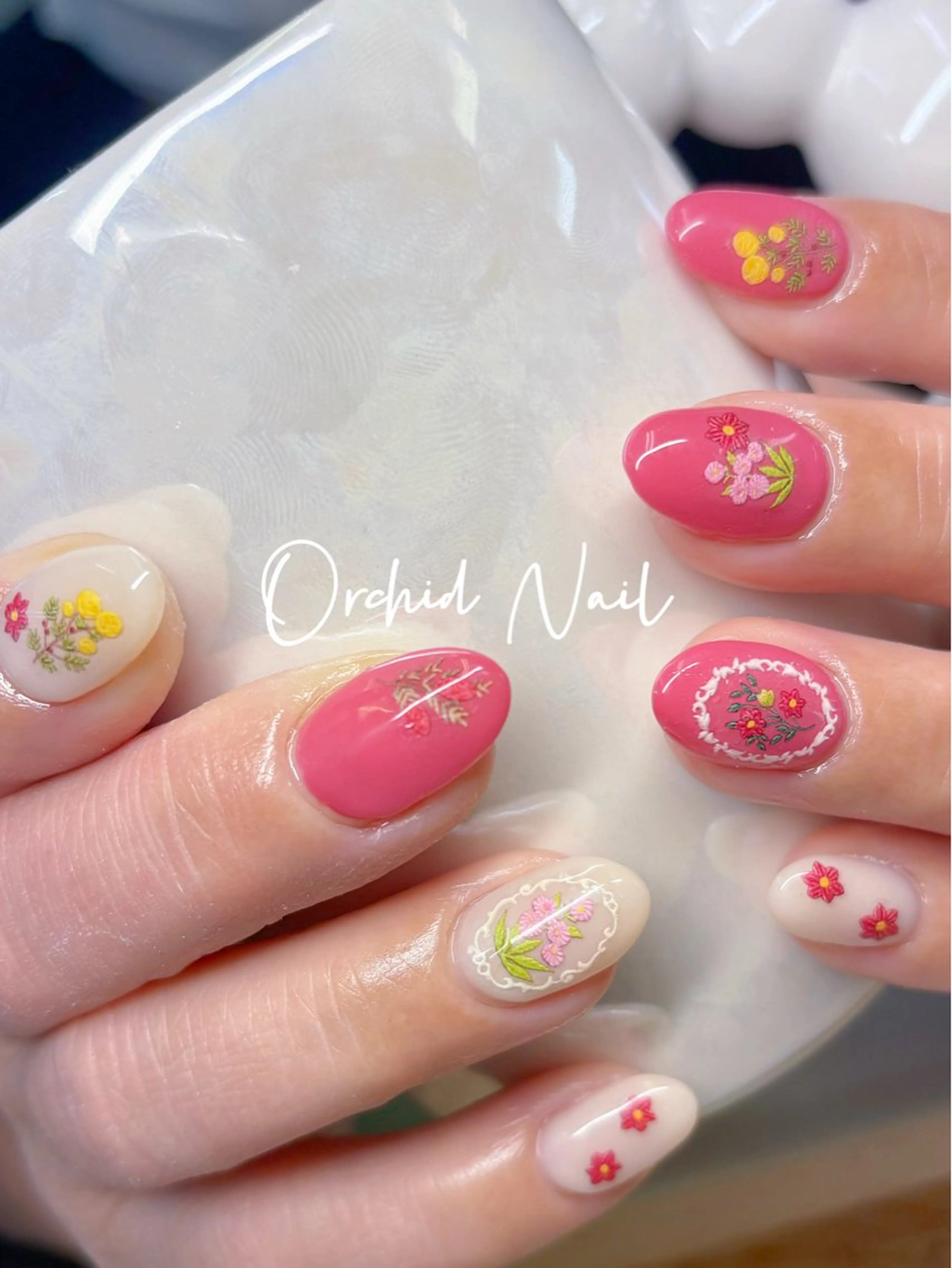 ネイル ハンドネイル Orchid Nailのネイルデザイン