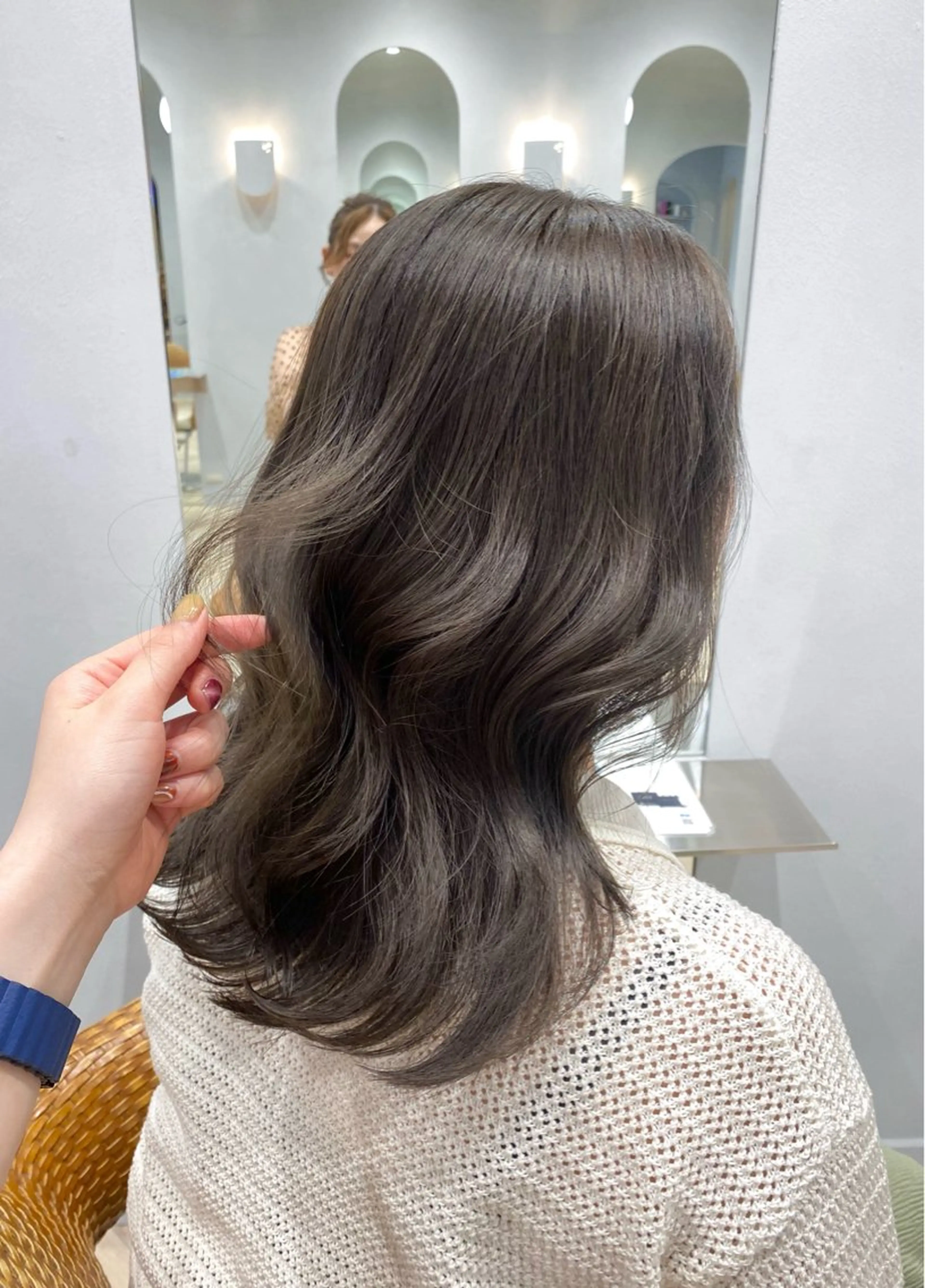 ロング Tierra 原宿所属・関 日葉里のヘアスタイル