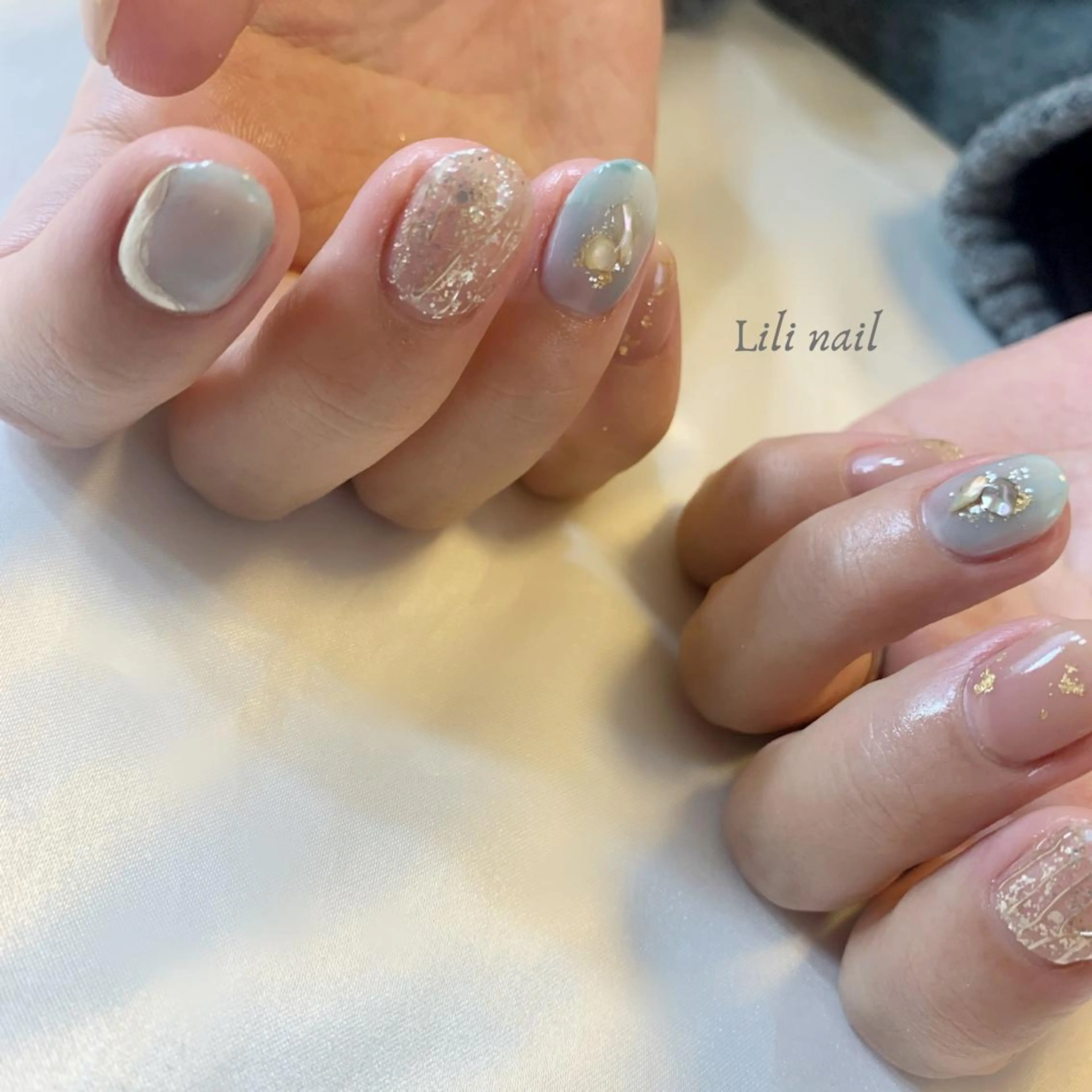 ネイル ブライダルネイル ハンドネイル Lili nail所属・Lilibeauty salonのネイルデザイン