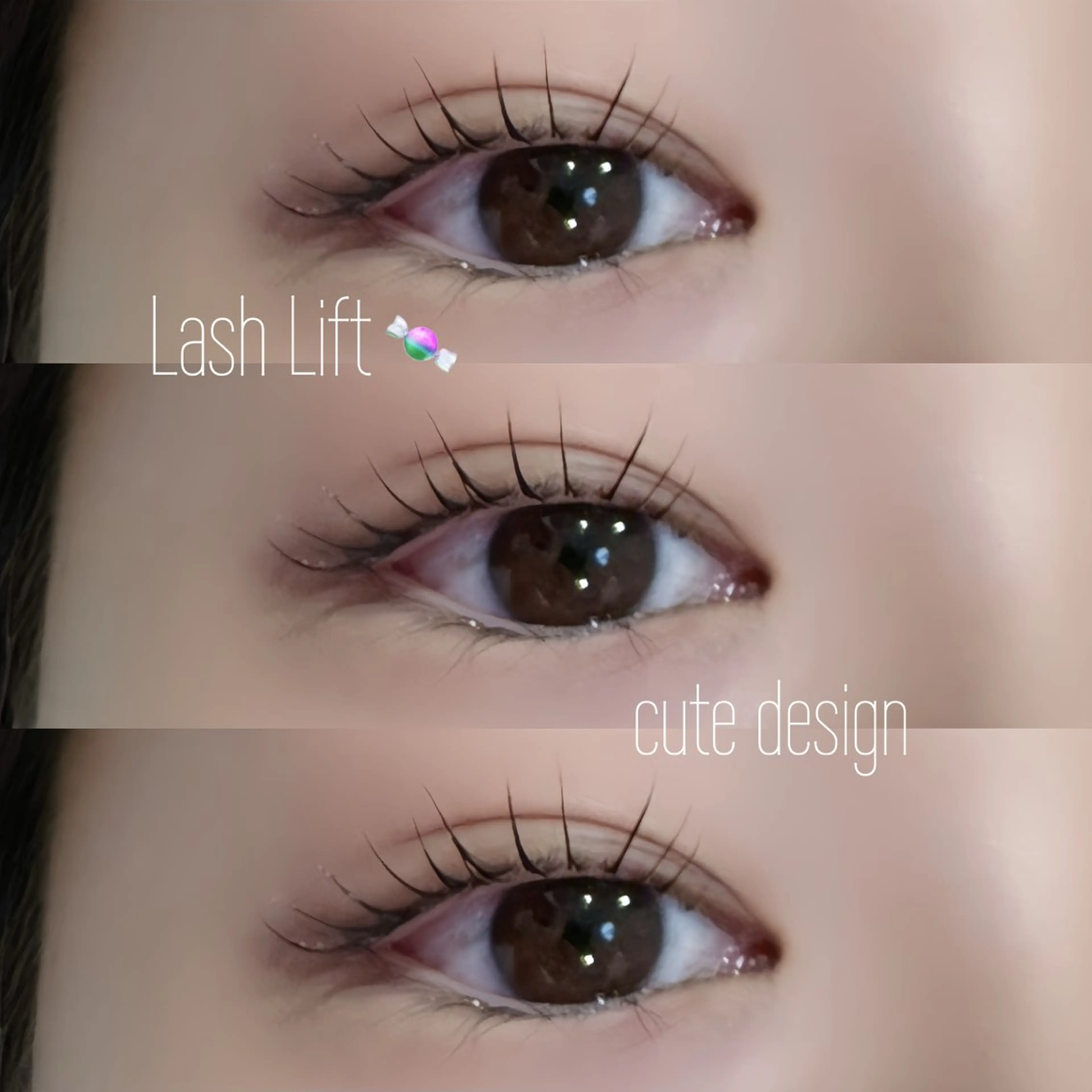 マツエク・マツパ マツパ Emi🎧/束感 パーマ/パリジェンヌのマツエク・マツパデザイン