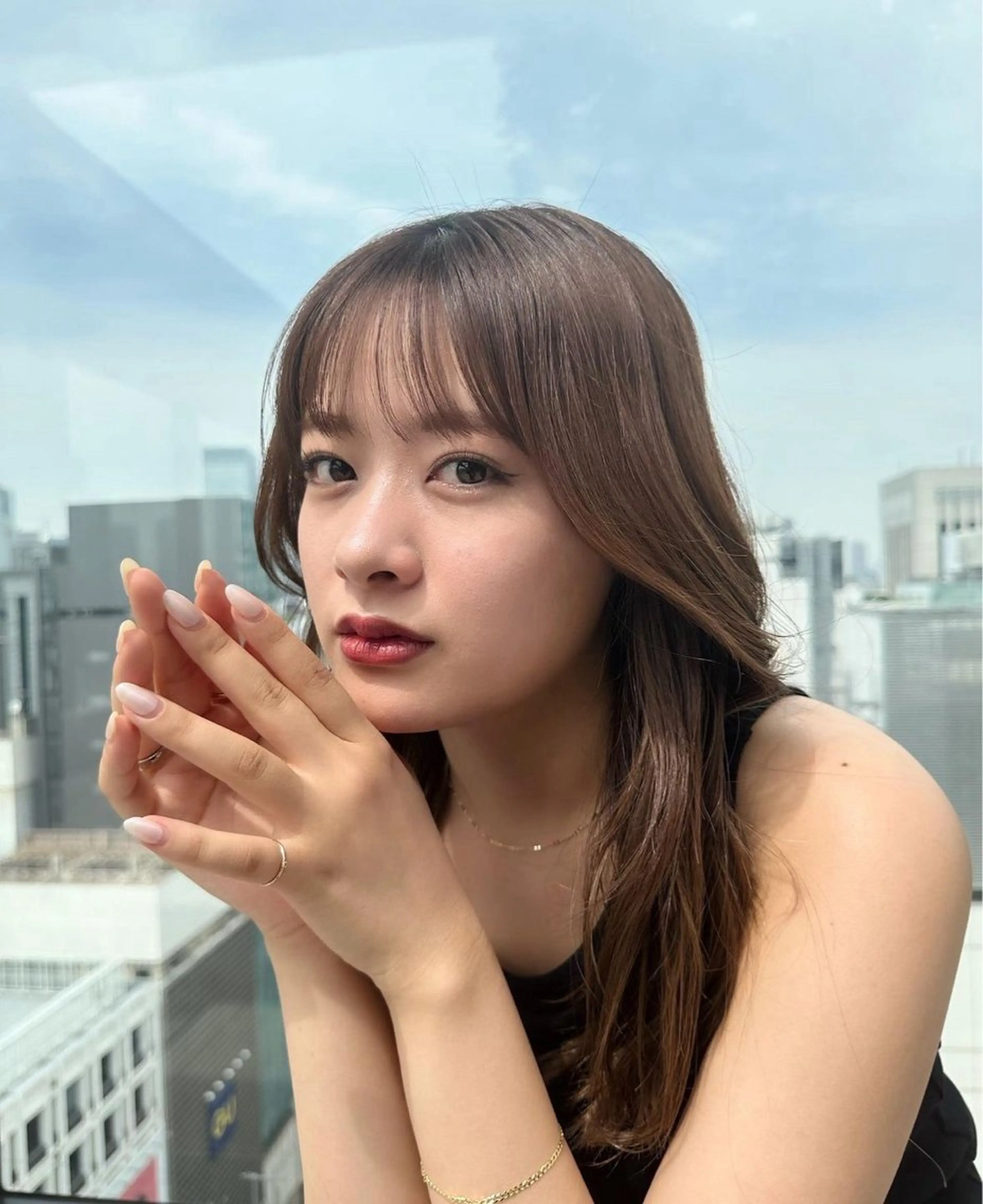 ミディアム カラー COA GINZA 小野澤駿のヘアスタイル