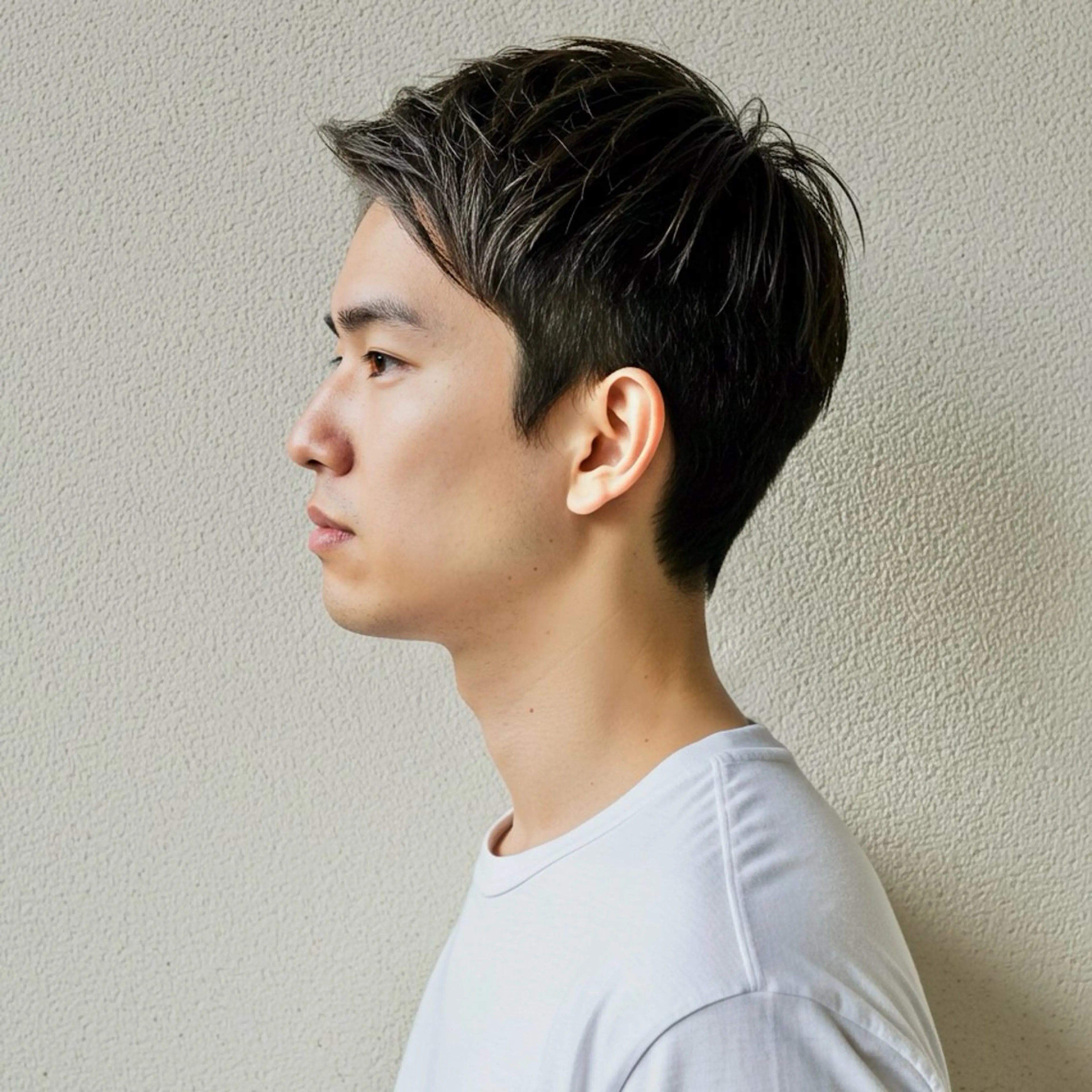 ショート カラー パーマ メンズ アップバング ビジネス 刈り上げ ショートヘア カット ヘアカラー パーマ 縮毛矯正 トリートメント ヘッドスパ 🎸メンズ/パーマ/ ショート🎸工藤達哉のヘアスタイル