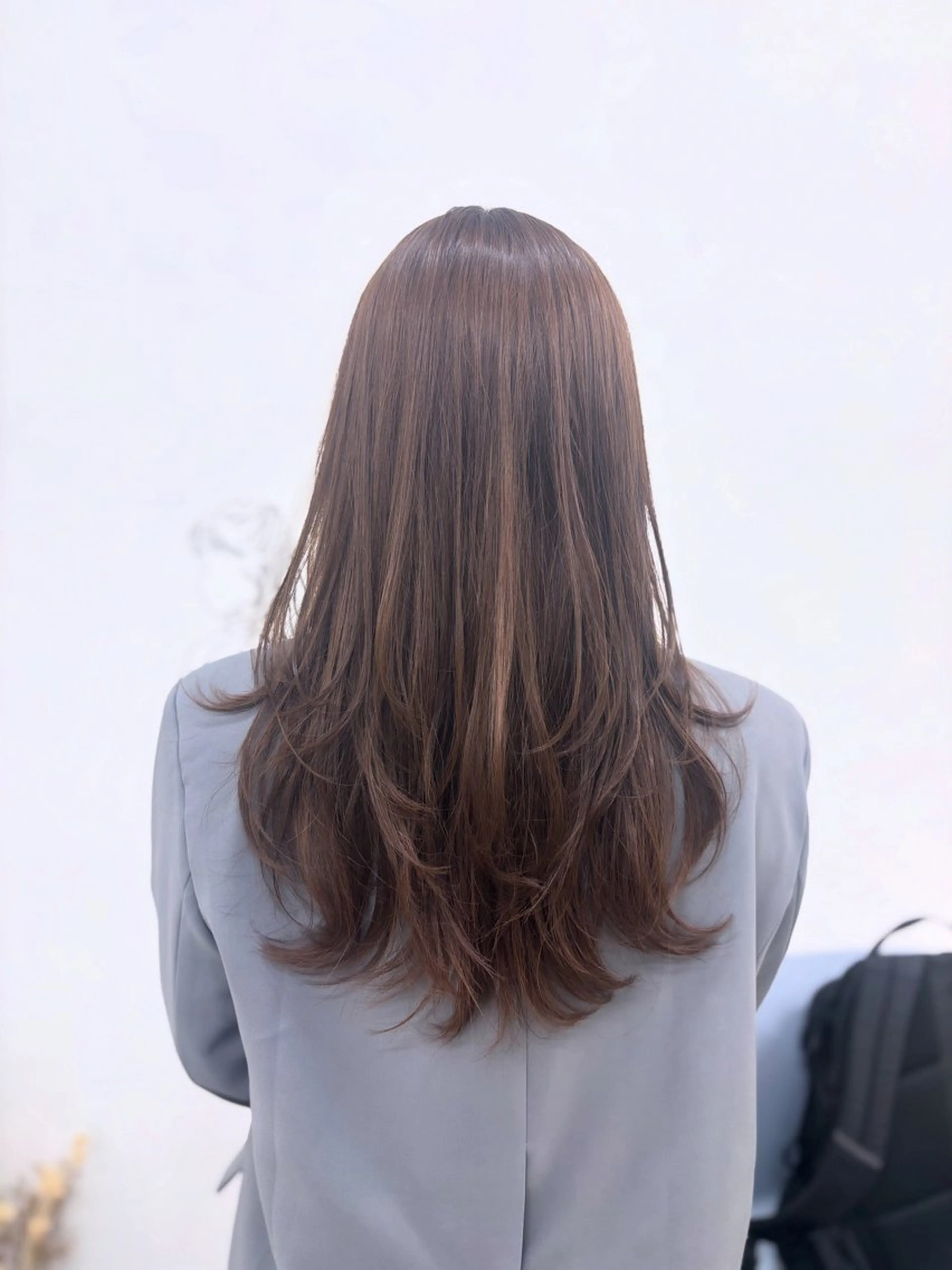 セミロング カラー カット ヘアカラー 似合わせ美髪ヘア✨ 天王寺.阿倍野🌈のヘアスタイル