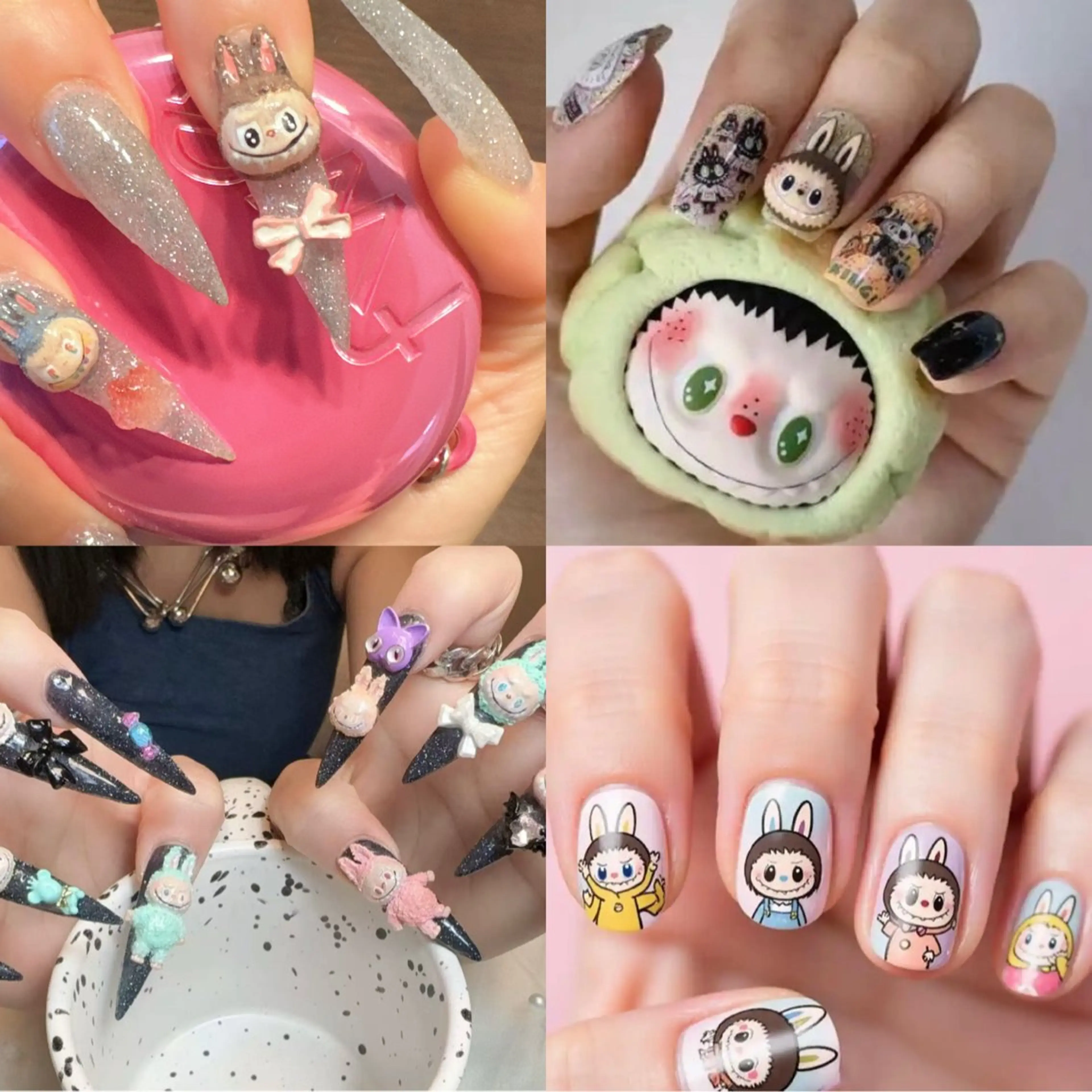 💗ラブブブデザインコース（持ち込みOK）💗推しデザイン・自带款大歓迎🧸🎀手工ラブブブパーツで唯一無二の可愛さ✨の写真