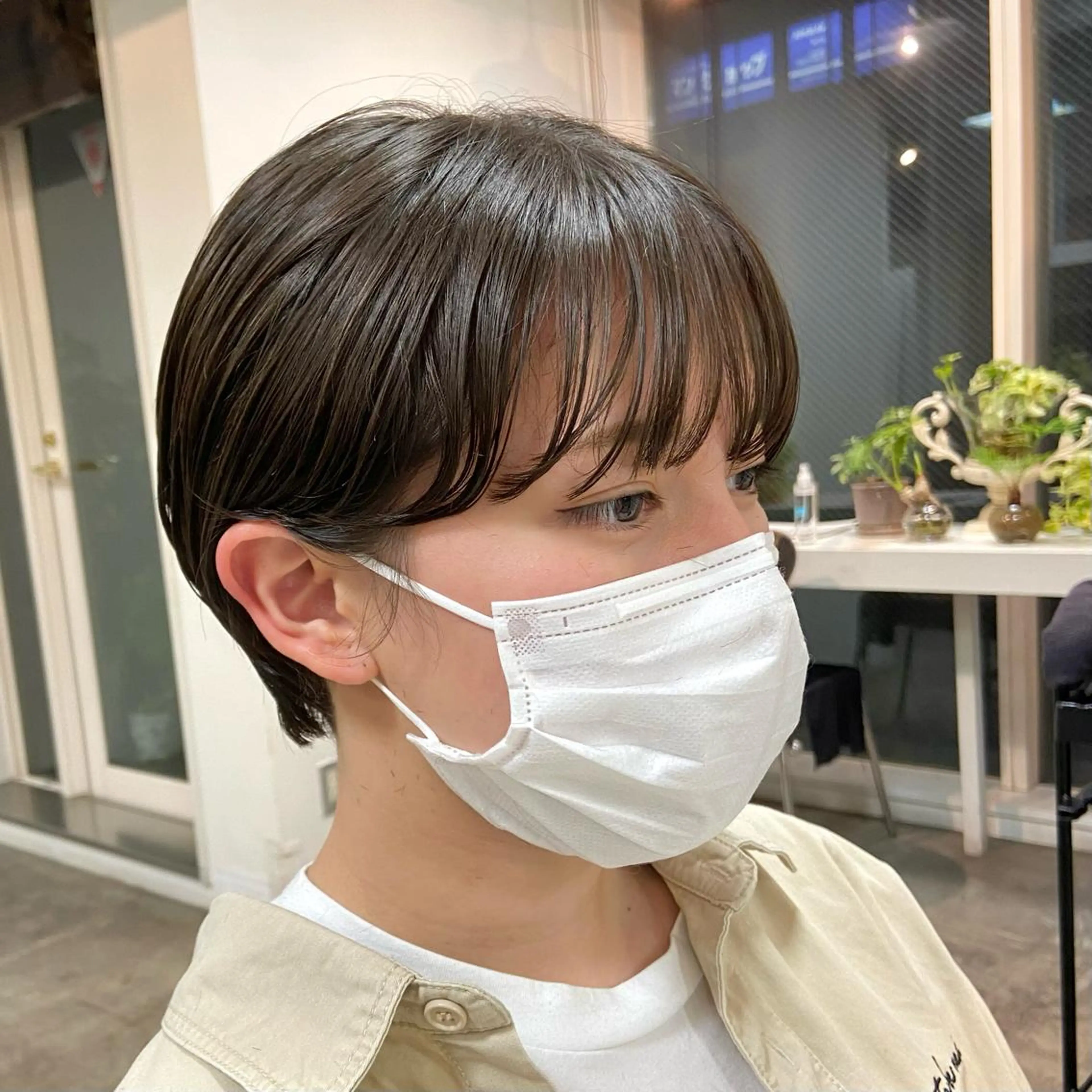 ショート カラー ショートヘア カット ヘアカラー KAEDE【似合わせ 垢抜けヘア】のヘアスタイル