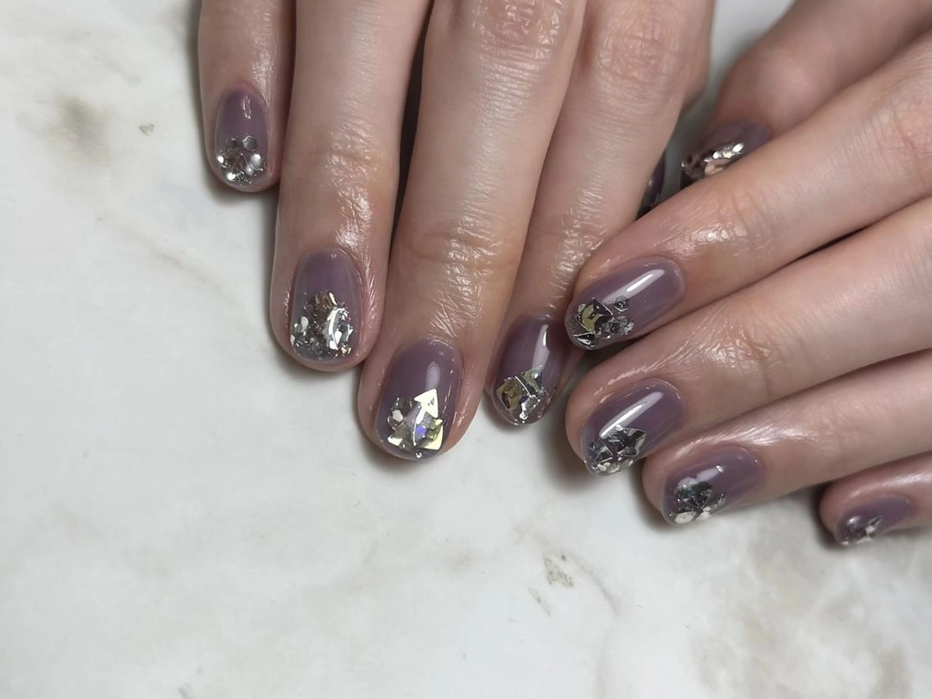ネイル アートネイル シンプルネイル Ellie Nail Honamiのネイルデザイン