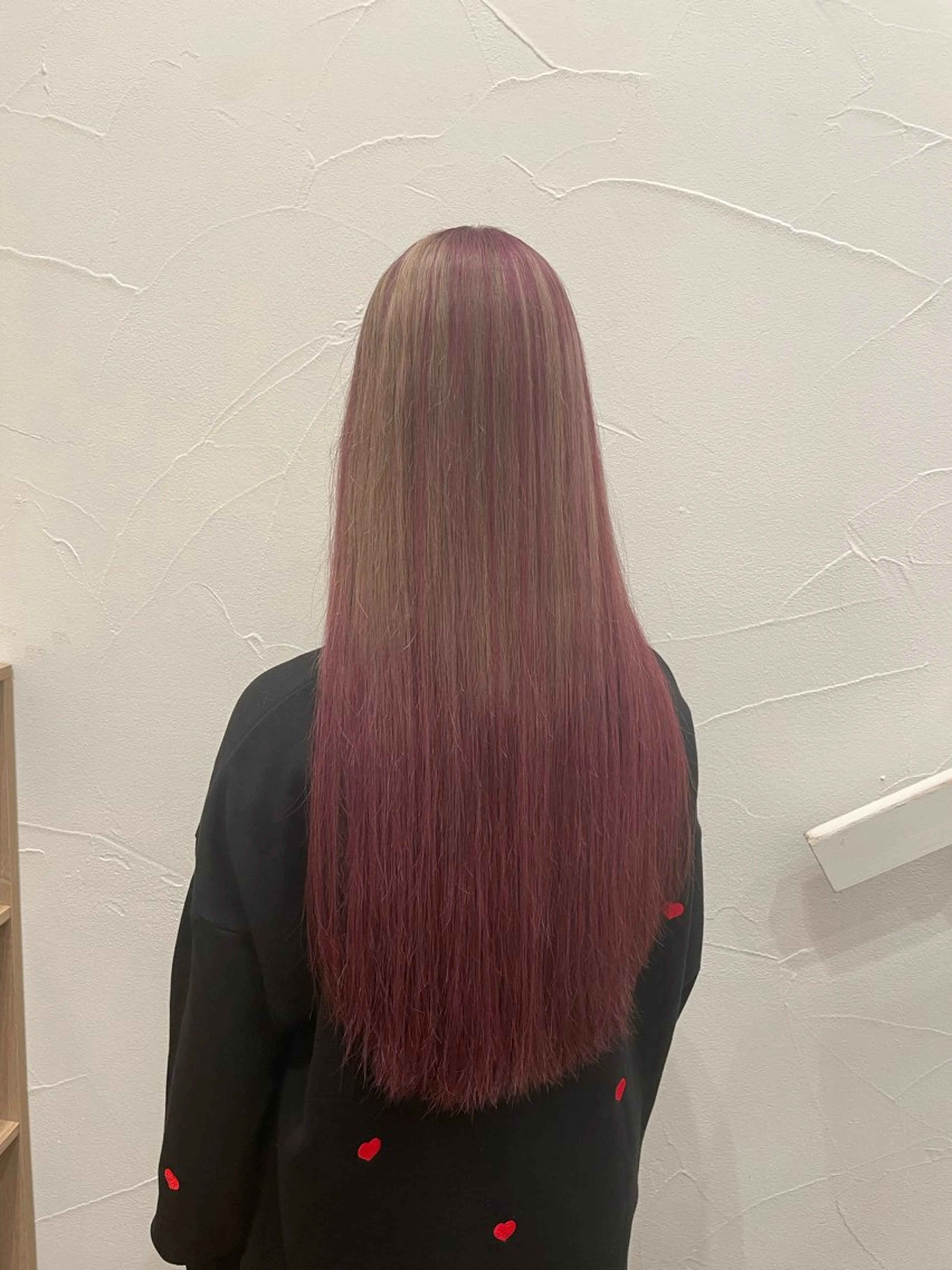 ロング カラー ✩𝐴𝑠ℎ 中目黒 浦野 遥‎✩*｡のヘアスタイル