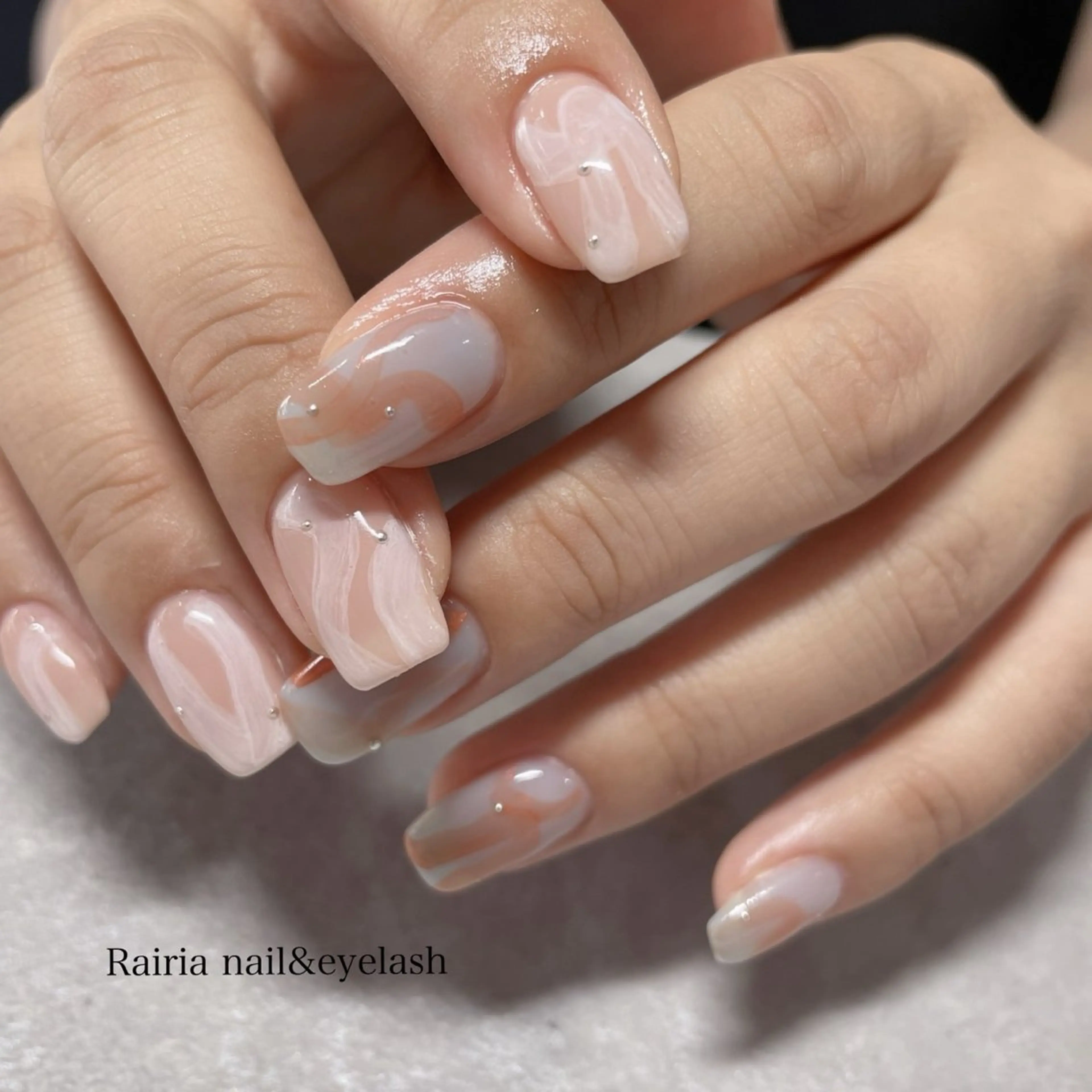 ネイル フットネイル ジェルネイル レース マグネットネイル オフィスネイル NAILSALON CRISTA所属・🤍CRISTA yui🤍のネイルデザイン