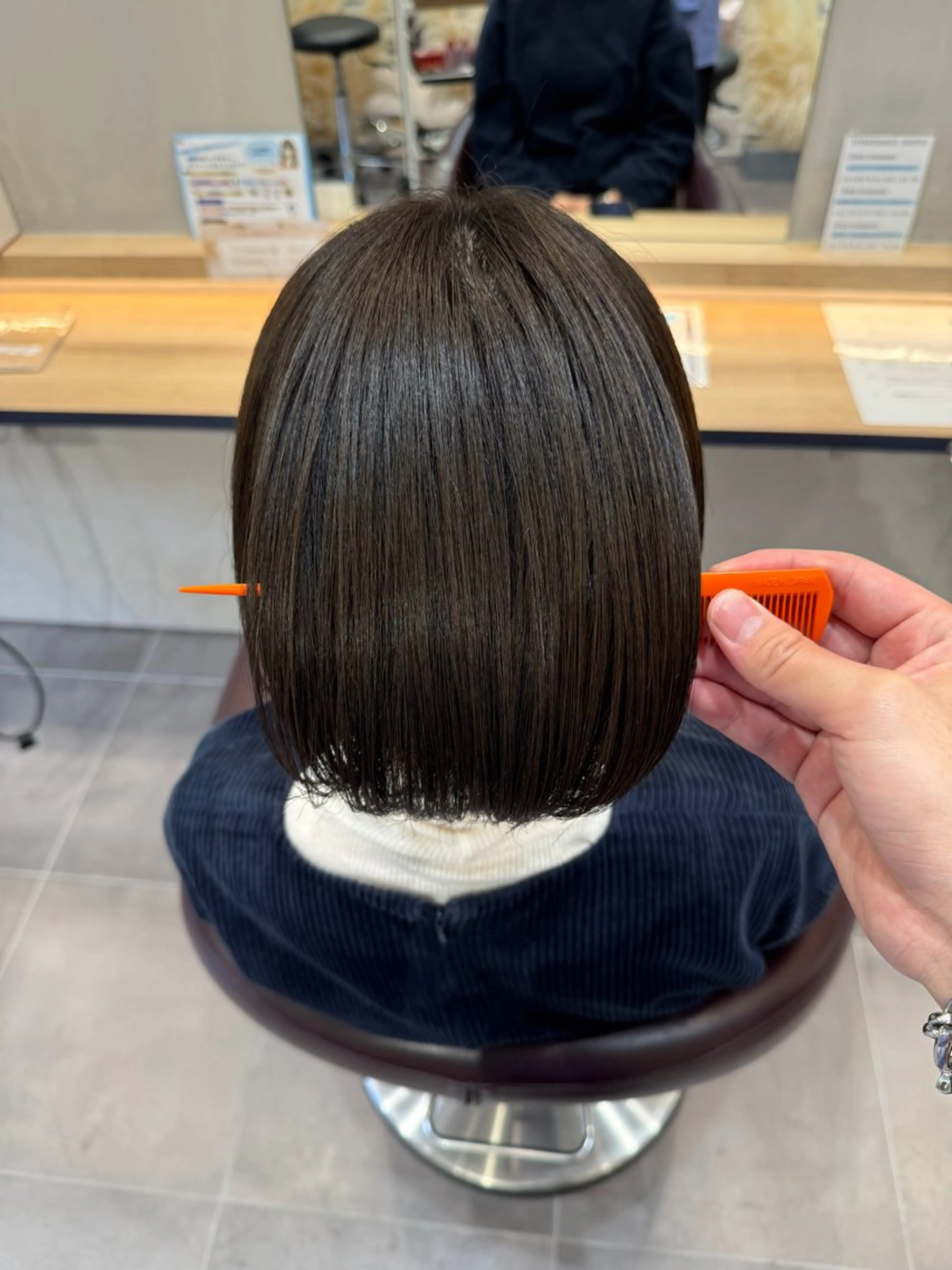 ショート カラー カット ヘアカラー トリートメント 長崎 洋平のヘアスタイル