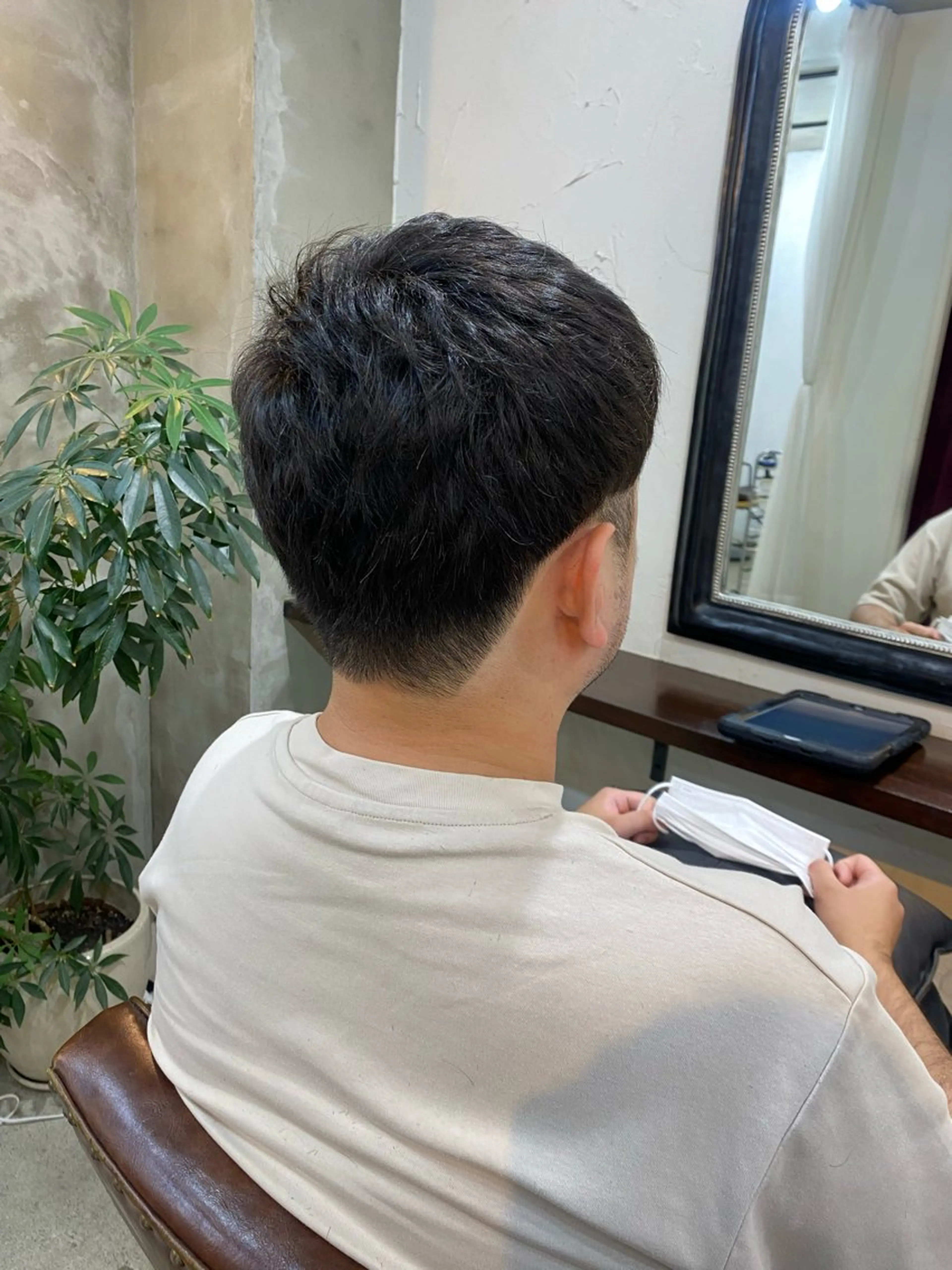 メンズ 志賀 あずみのヘアスタイル