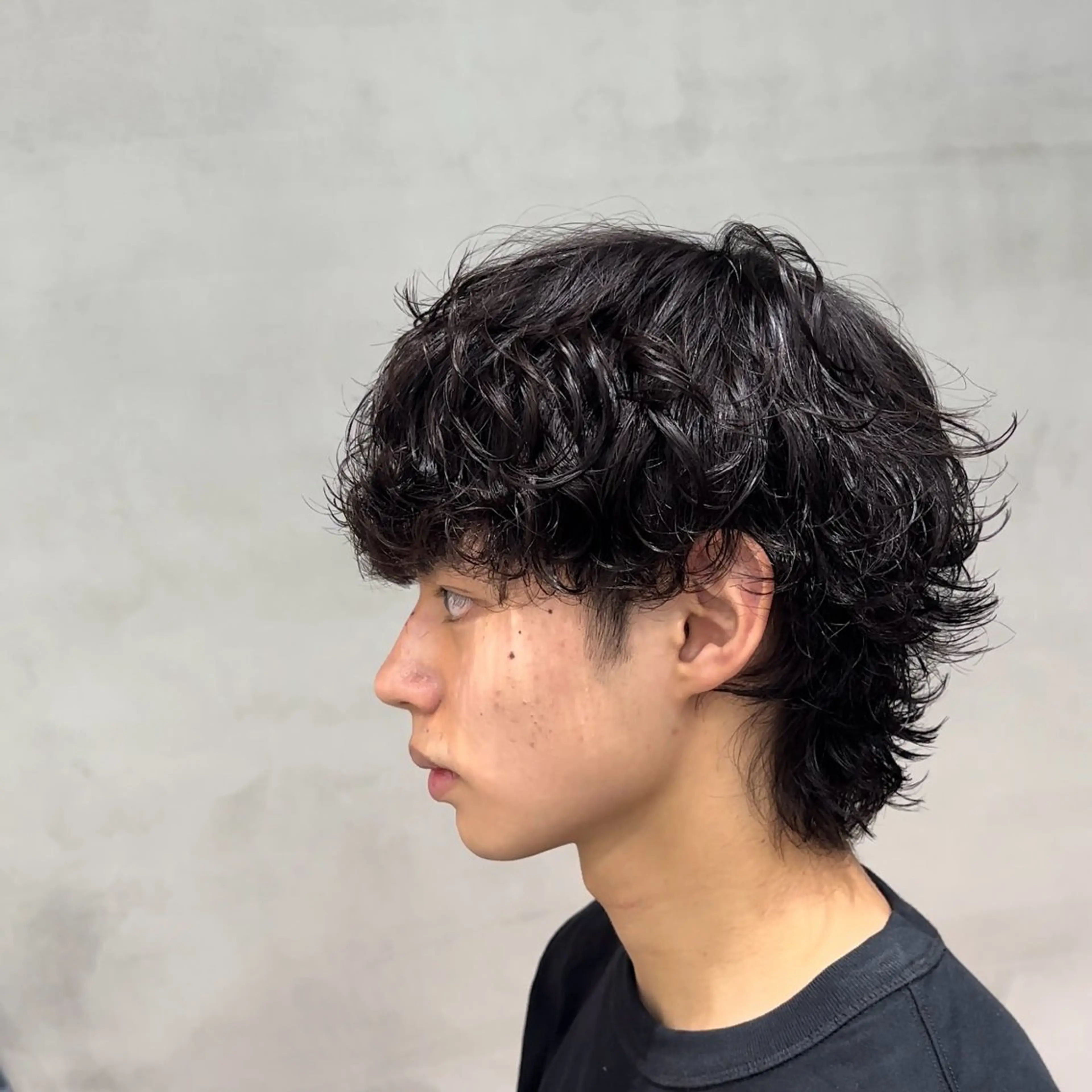 パーマ メンズ カット パーマ 当日予約⭕️ fifth渋谷太田のヘアスタイル