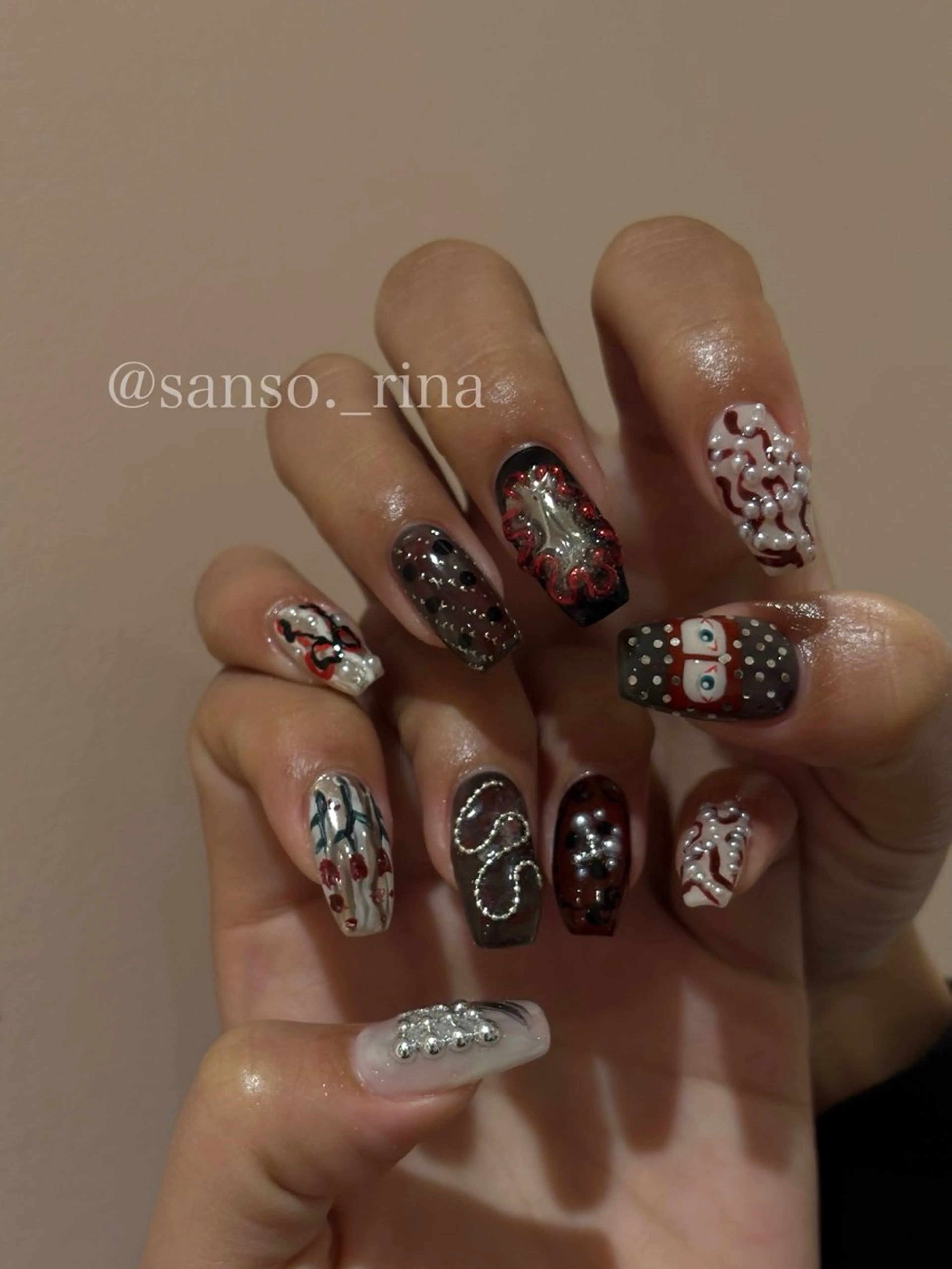 ネイル nuu  栄所属・早川 里奈のネイルデザイン