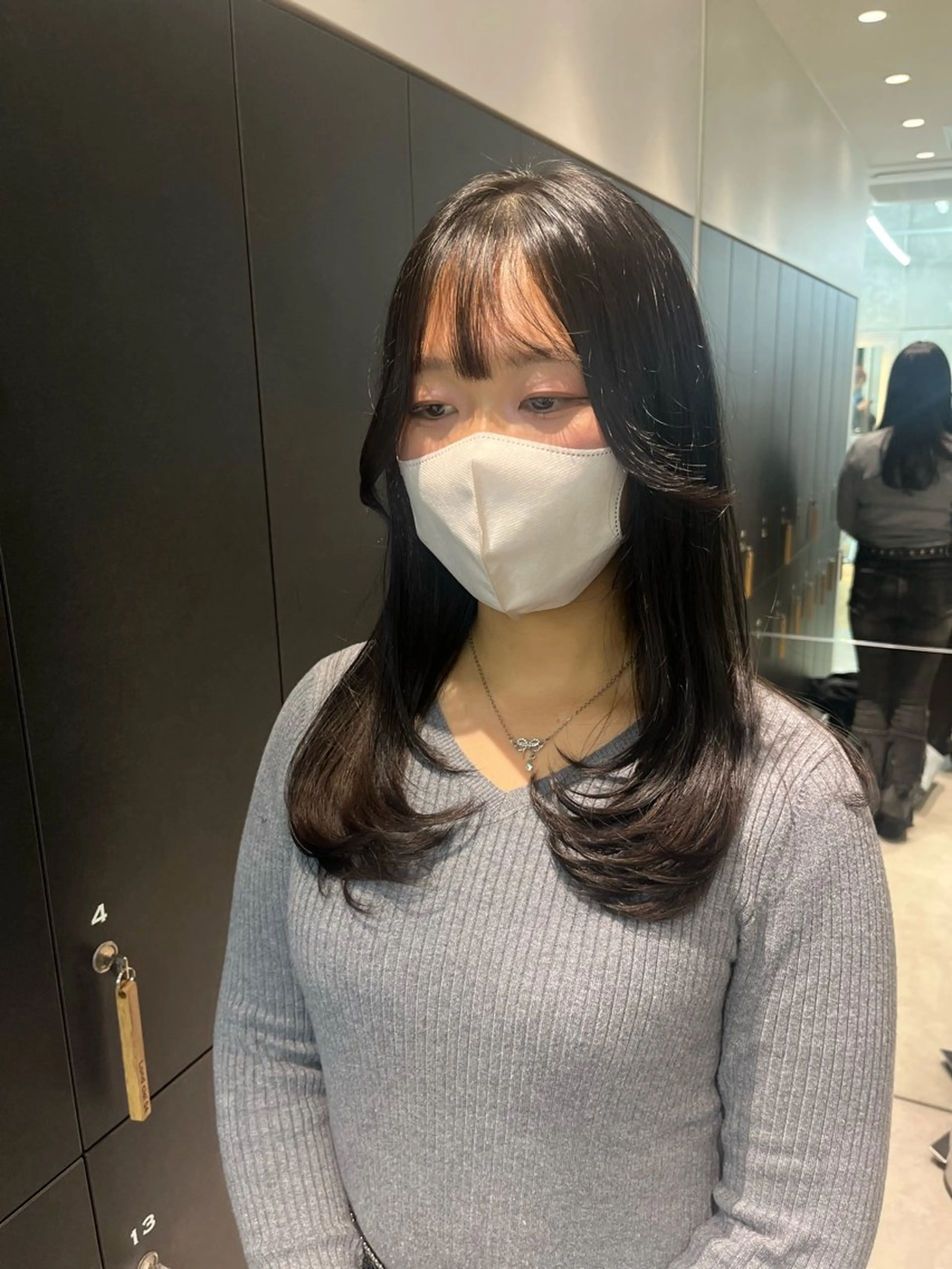 💝顔周りレイヤーカット💝＋超音波アイロン付き1ステップトリートメント🫧 ͛.*の写真