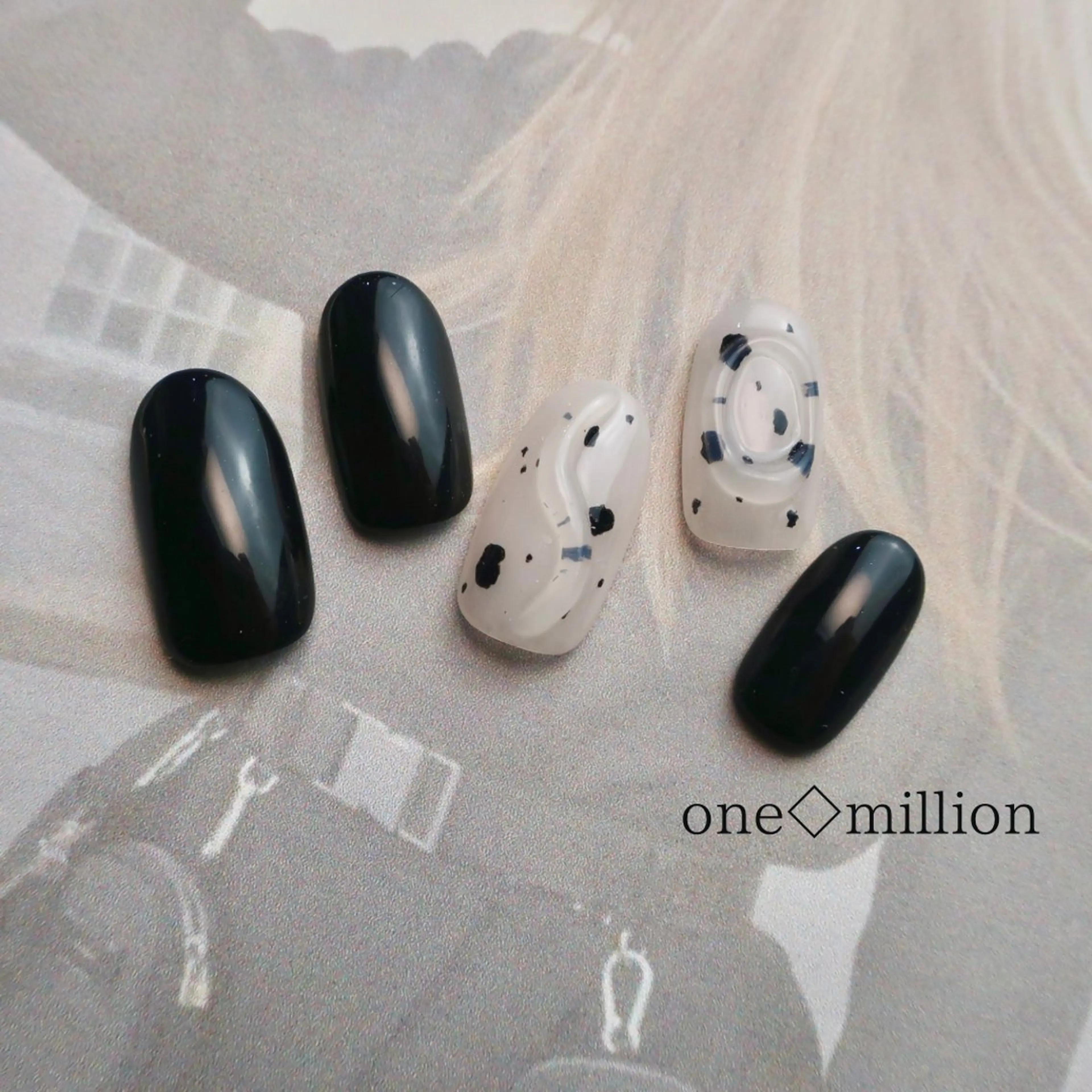 ネイル nail salon ワンミリオンのネイルデザイン