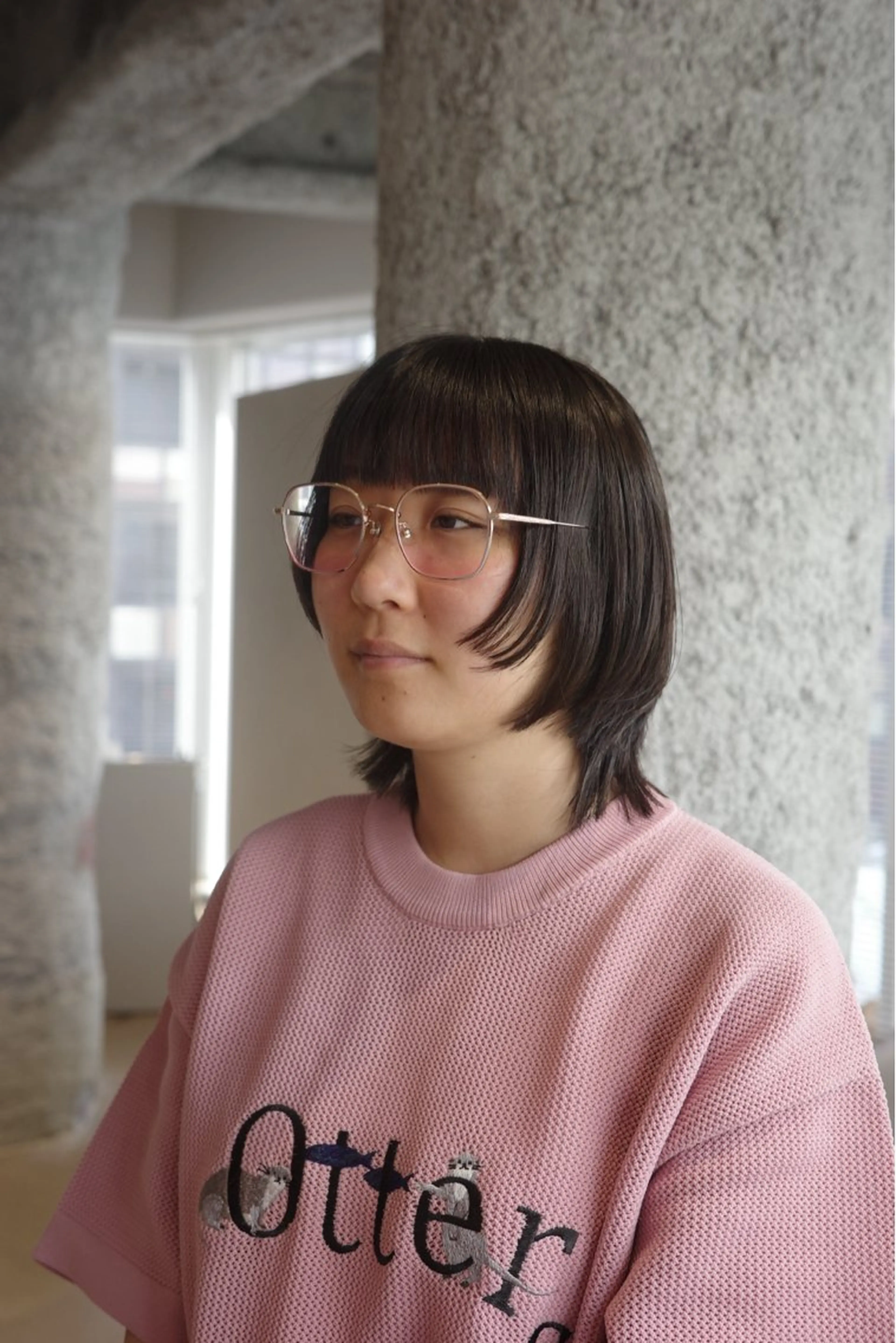 ミディアム 内田 海香のヘアスタイル