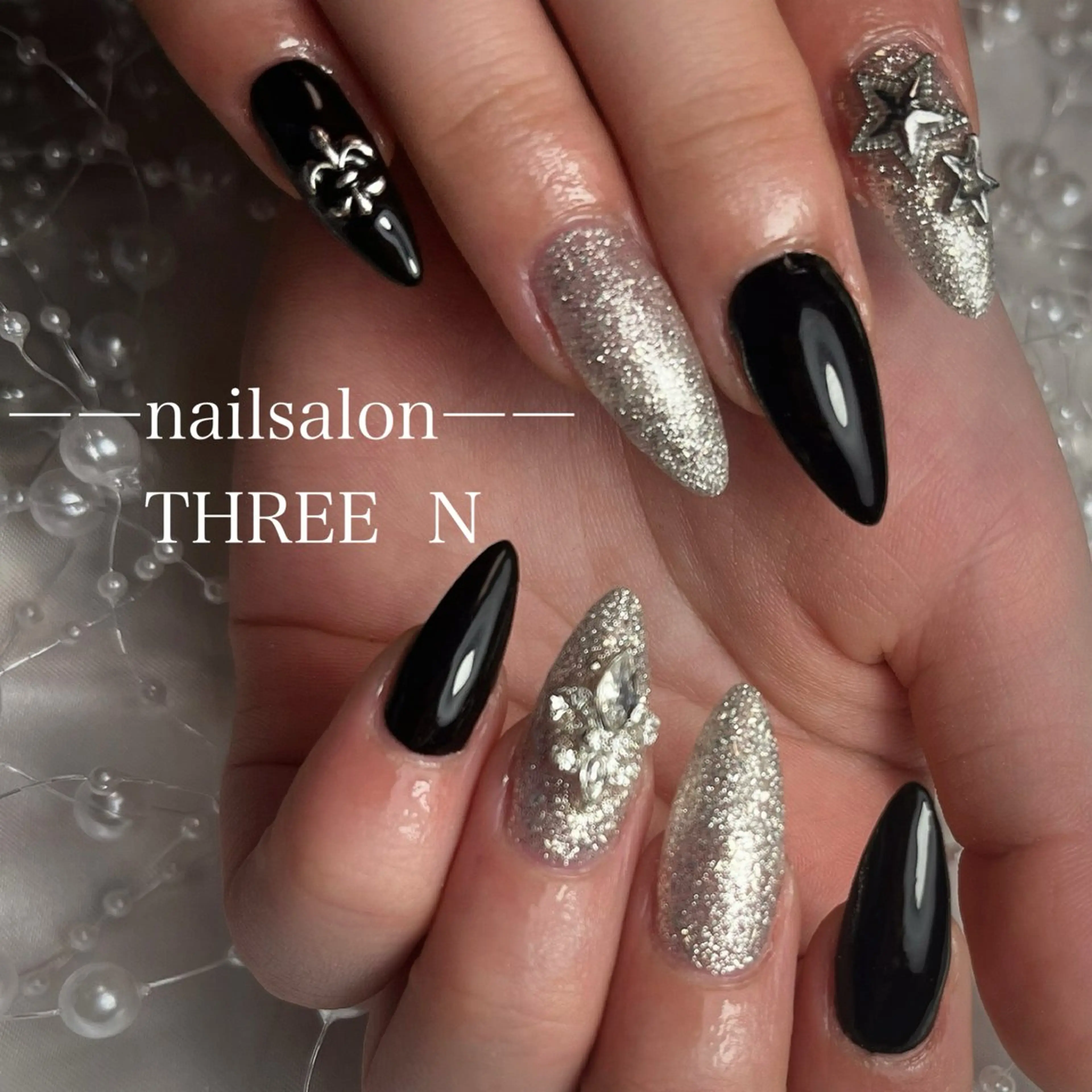 ネイル ハンドネイル Nail Salon THREE  Nのネイルデザイン