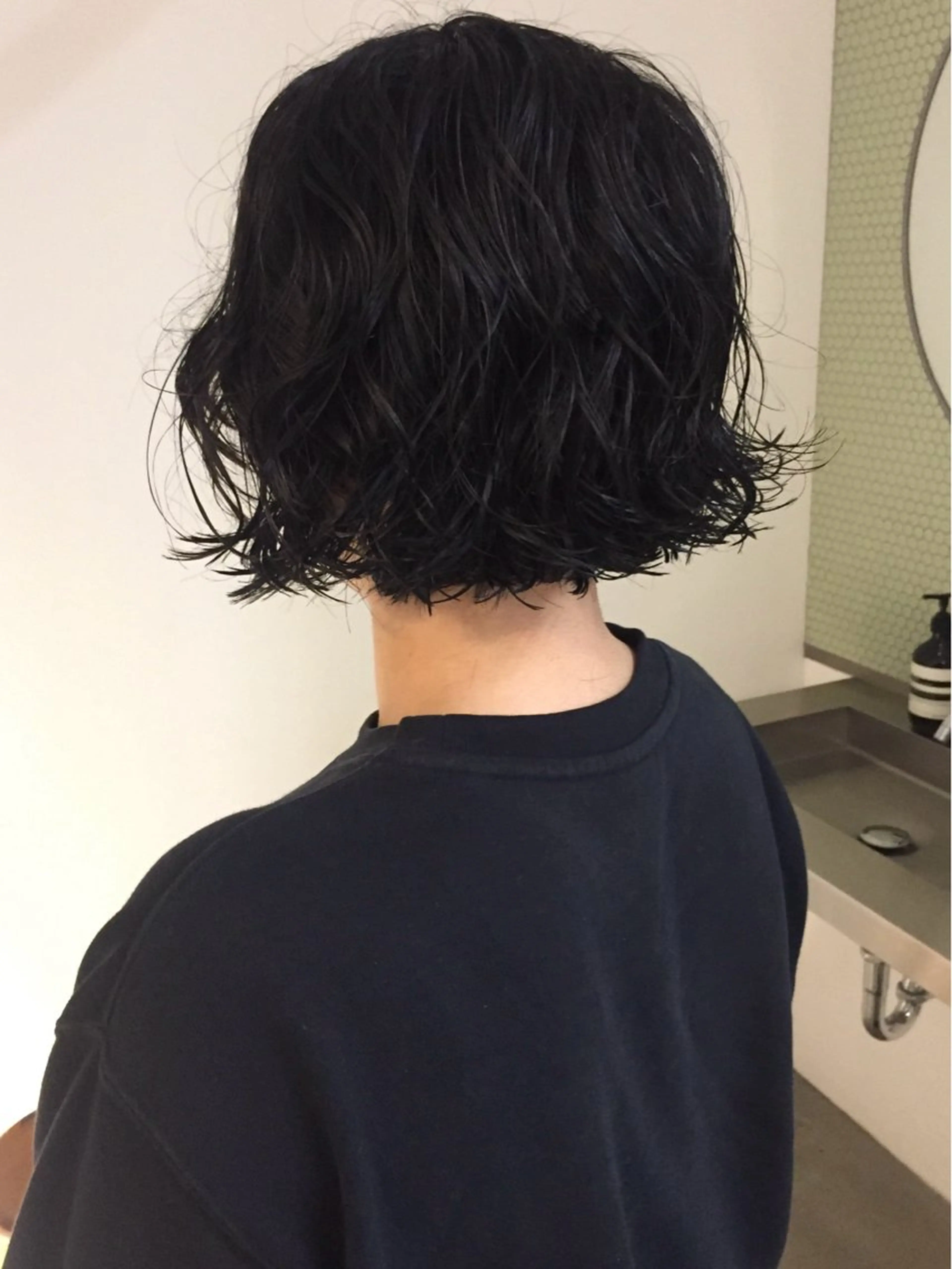 ショート カット パーマ Taat.所属・松林 芽依のヘアスタイル