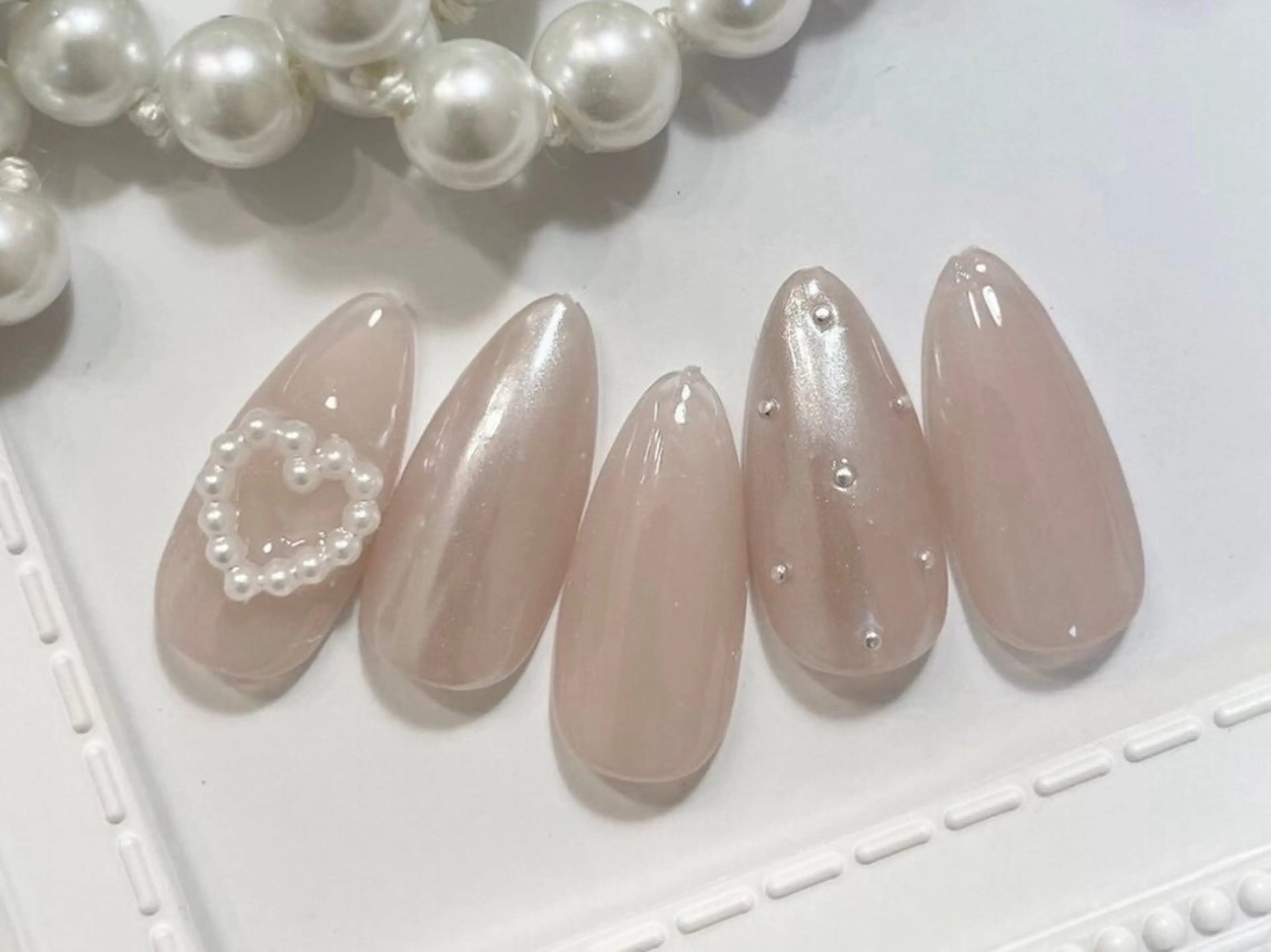 ネイル シンプルネイル ワンホンネイル 【パラジェル・フィルイン】Nailsalon　Merci東中野所属・Merci shigaのネイルデザイン