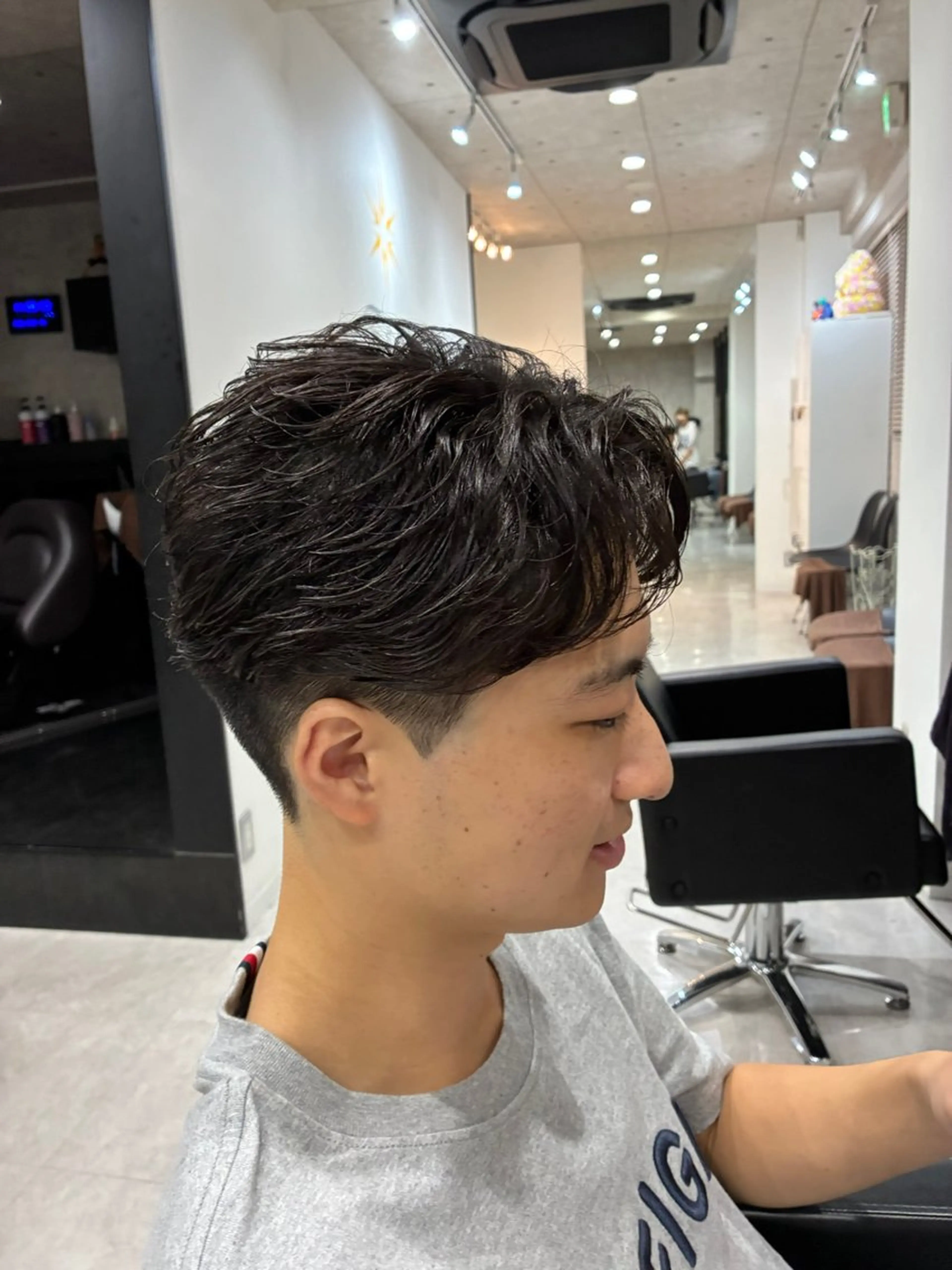 【今月限定】メンズカット+ニュアンス・フェザーパーマ🌟の写真